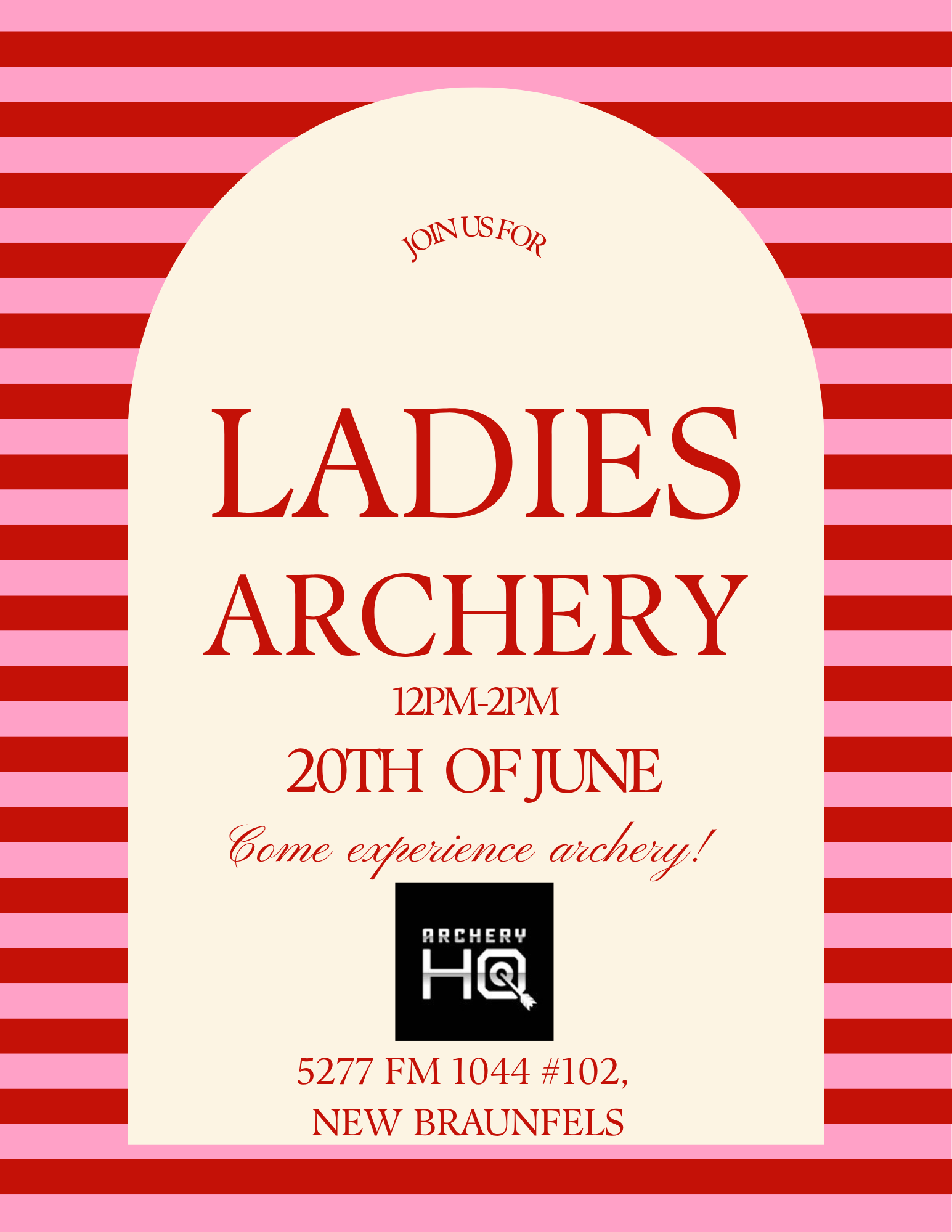 Ladies Archery-June