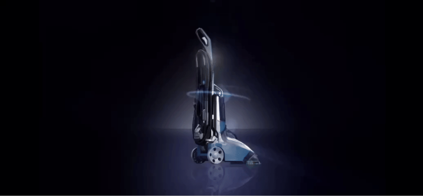 Hoover. Brand refresh with a bold voice.