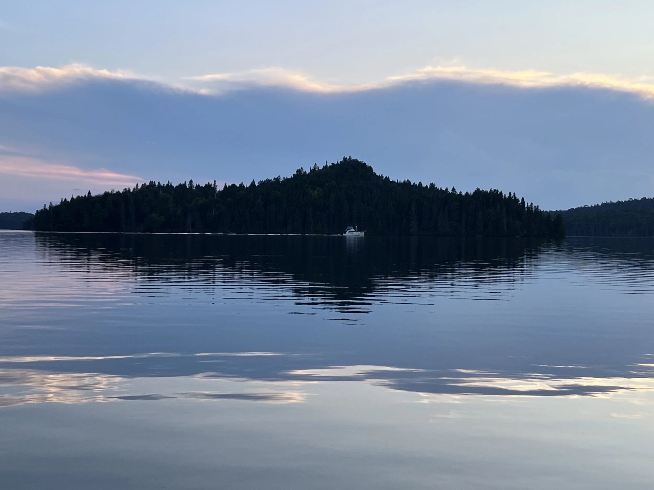 An Evening Reflection of Beaver Island, by Aaron W. Deiter