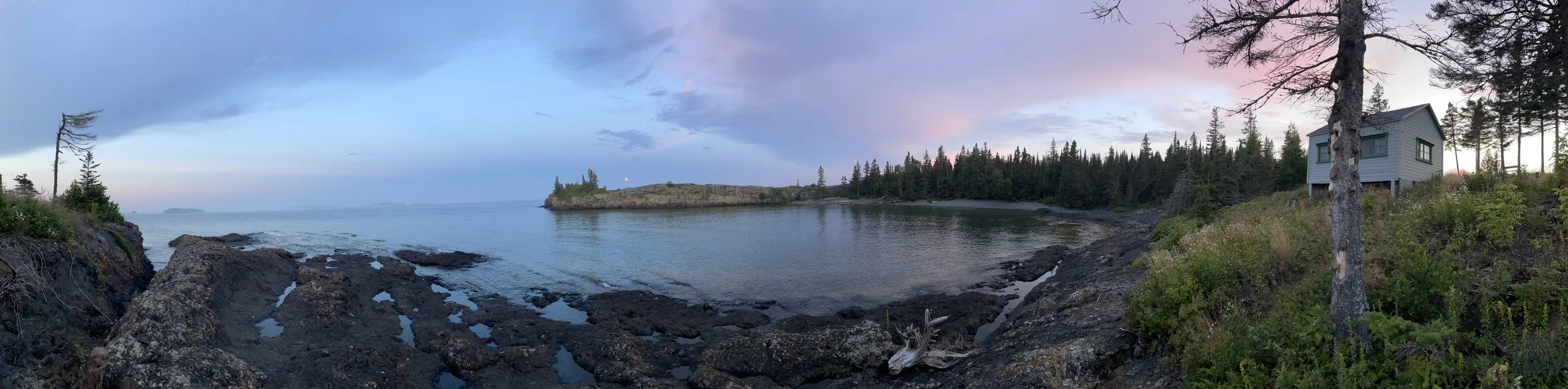 Moonrise in Dassler Cove, by Victoria Jean Reynolds