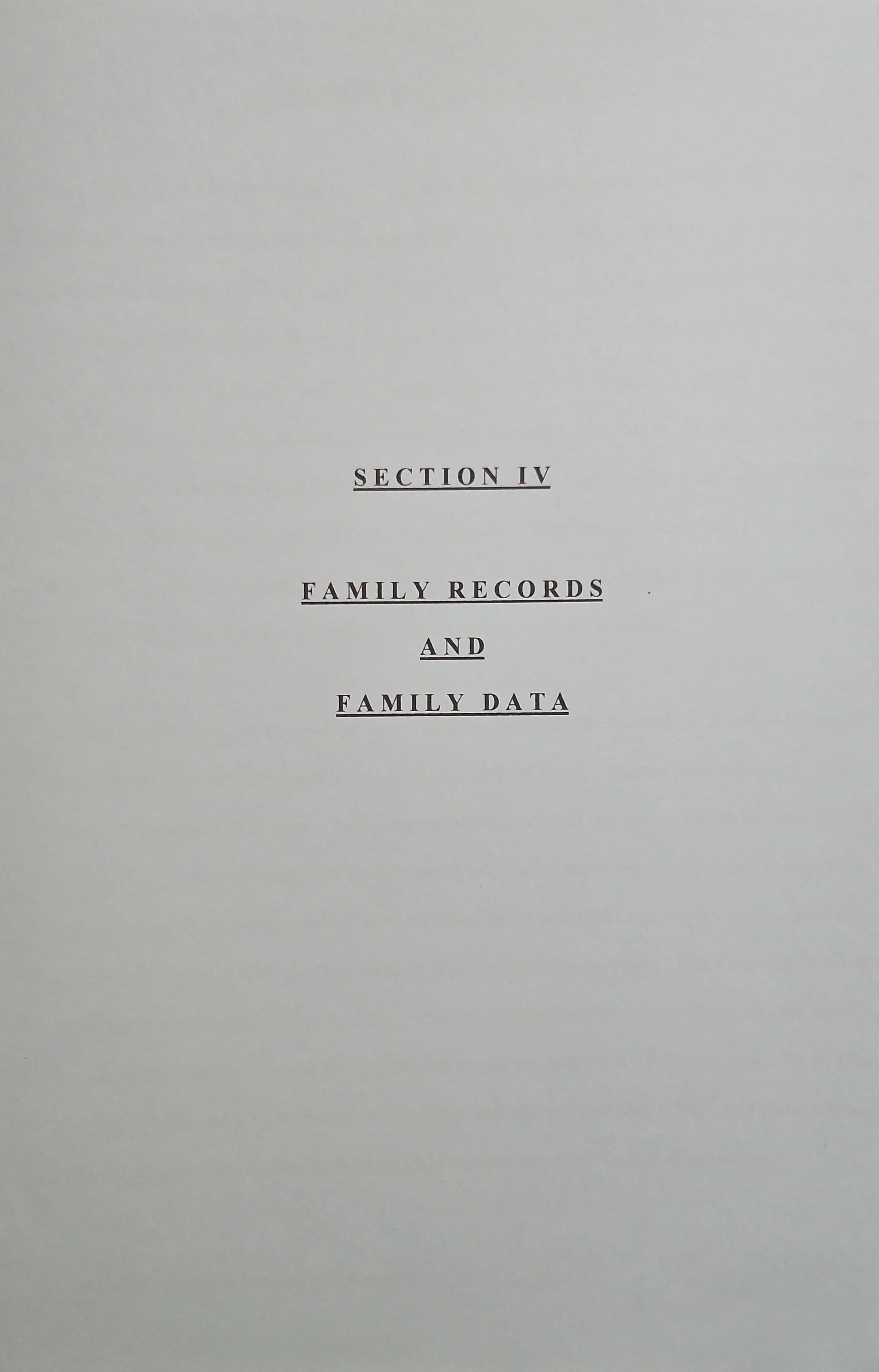 de Leon family records saved by Mark, Simon, and Joe. 1979.