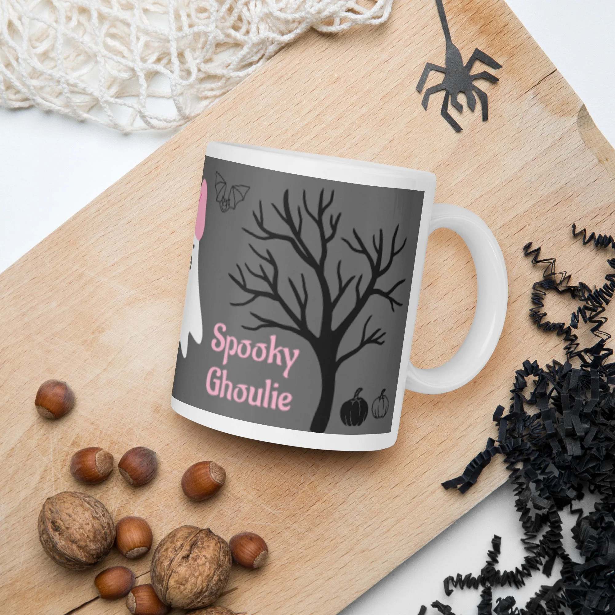 Spooky Ghoulie - White Glossy Mug