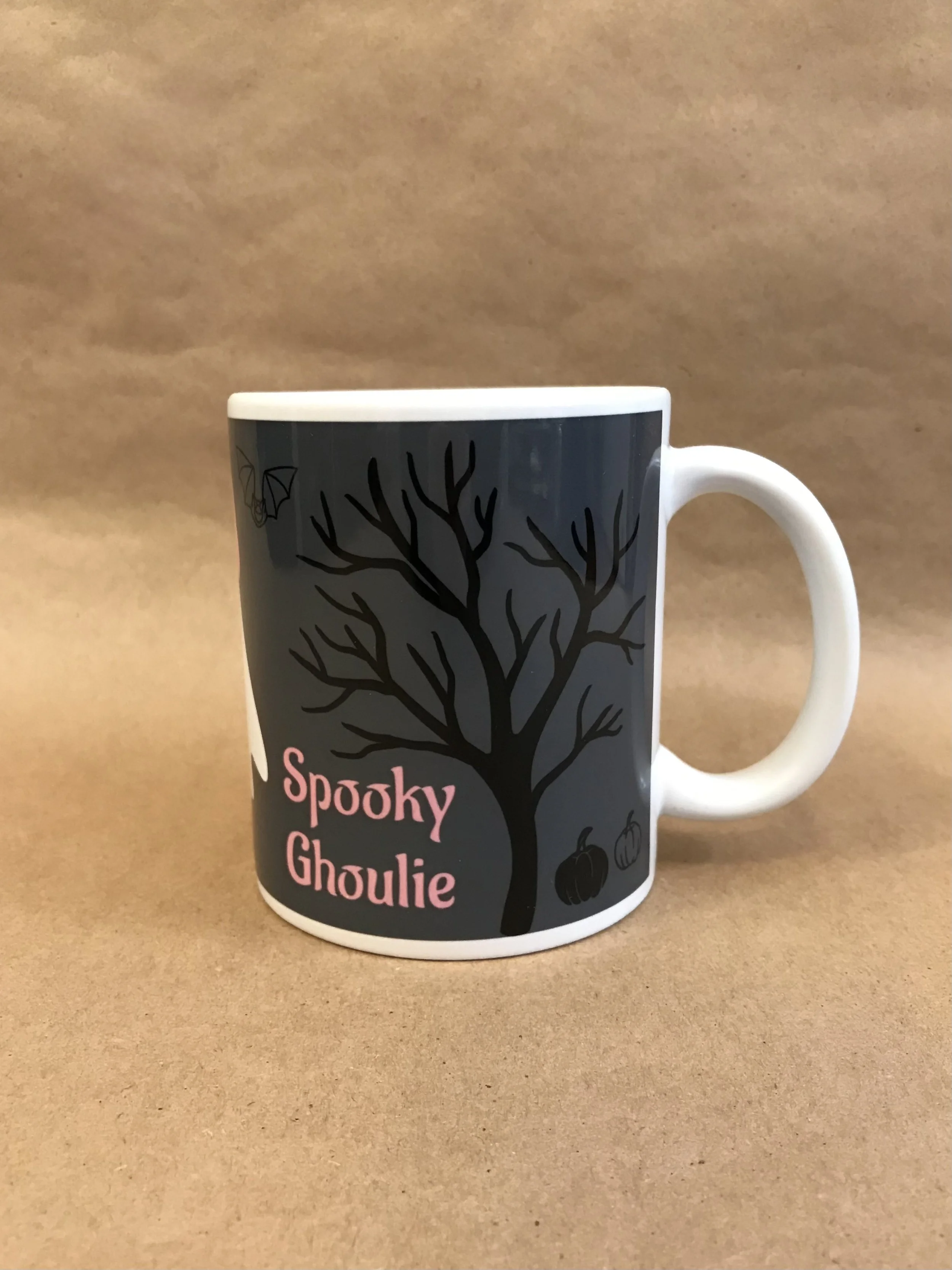 Spooky Ghoulie fall tree pumpkins and bats.jpeg