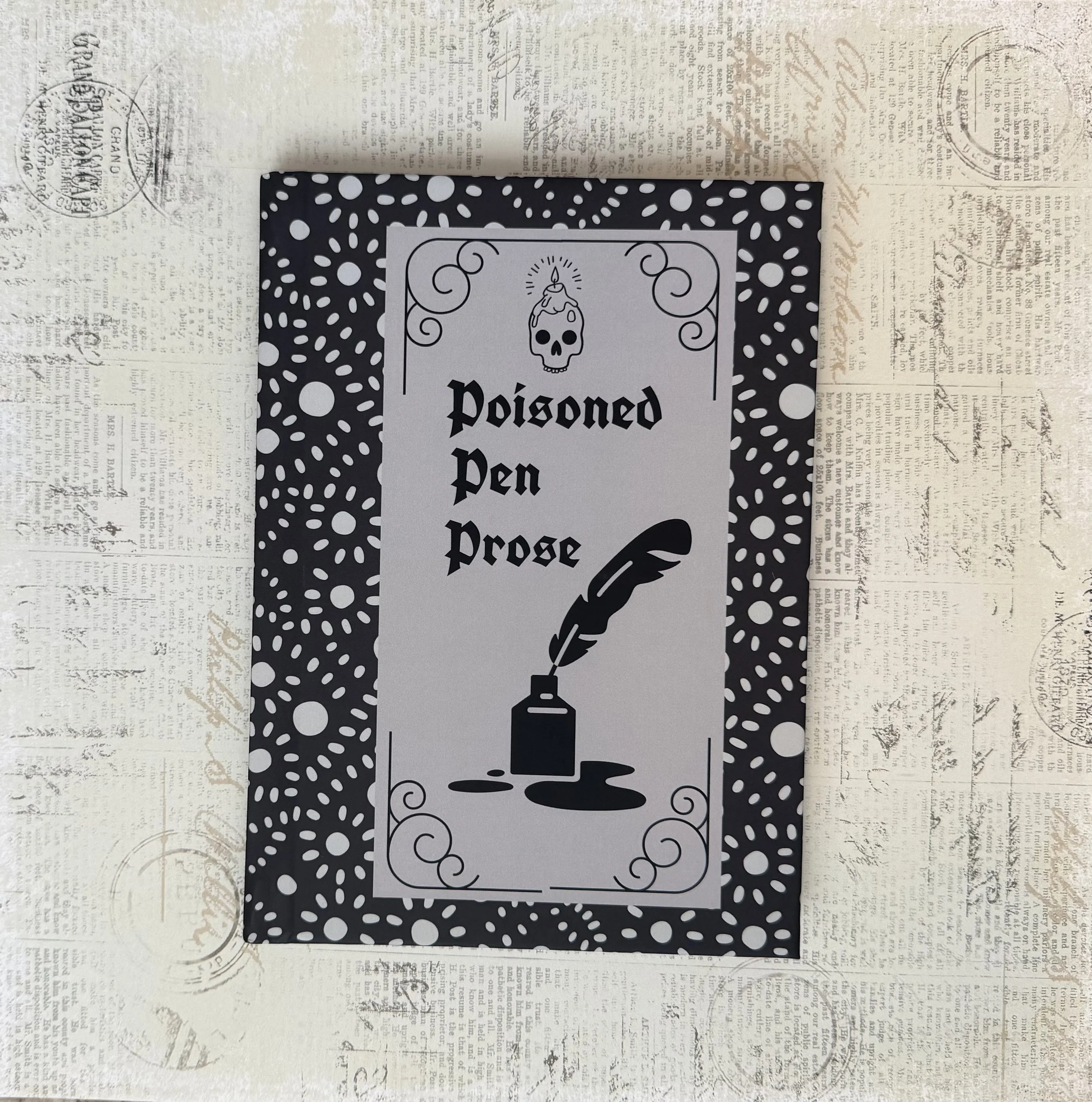 Poisoned Pen Prose - Hardcover Journal Matte