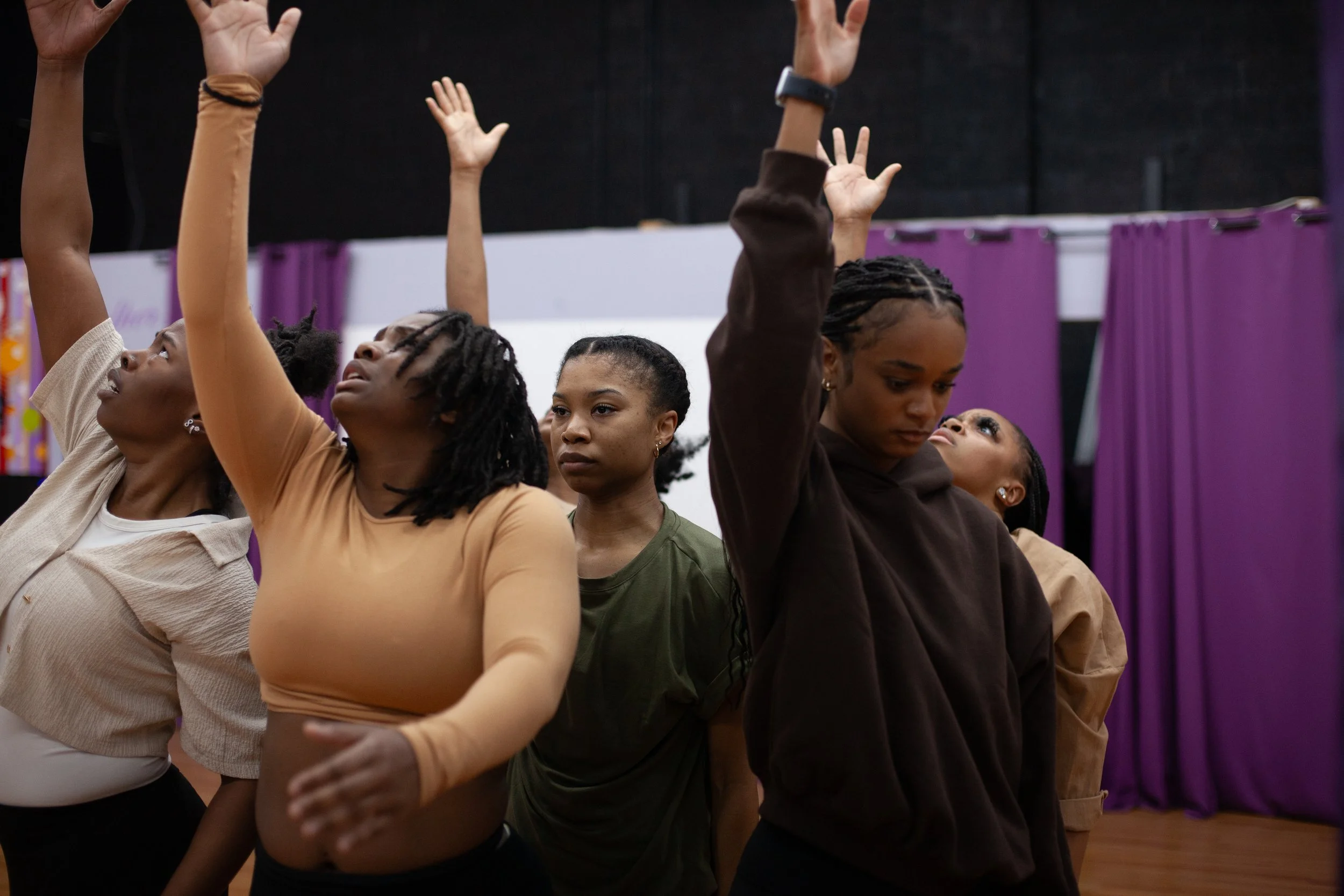 "A Mother's Loss", choreographed by Grace Pugh, photo by Basil Chawcat, PBDF 2025