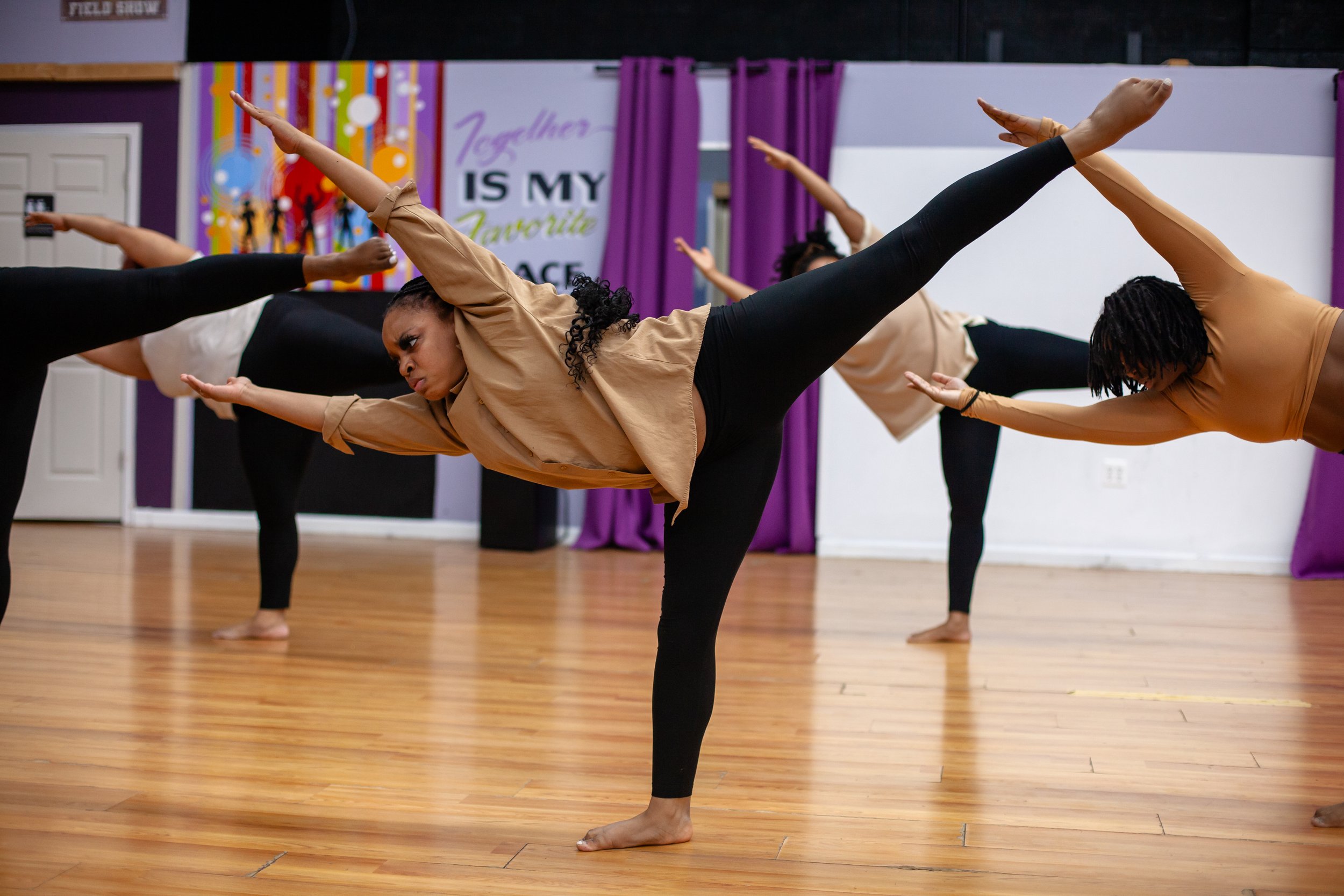 "A Mother's Loss", choreographed by Grace Pugh, photo by Basil Chawcat, PBDF 2025