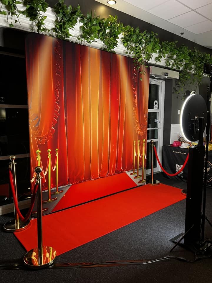 Red Carpet Event Backdrop