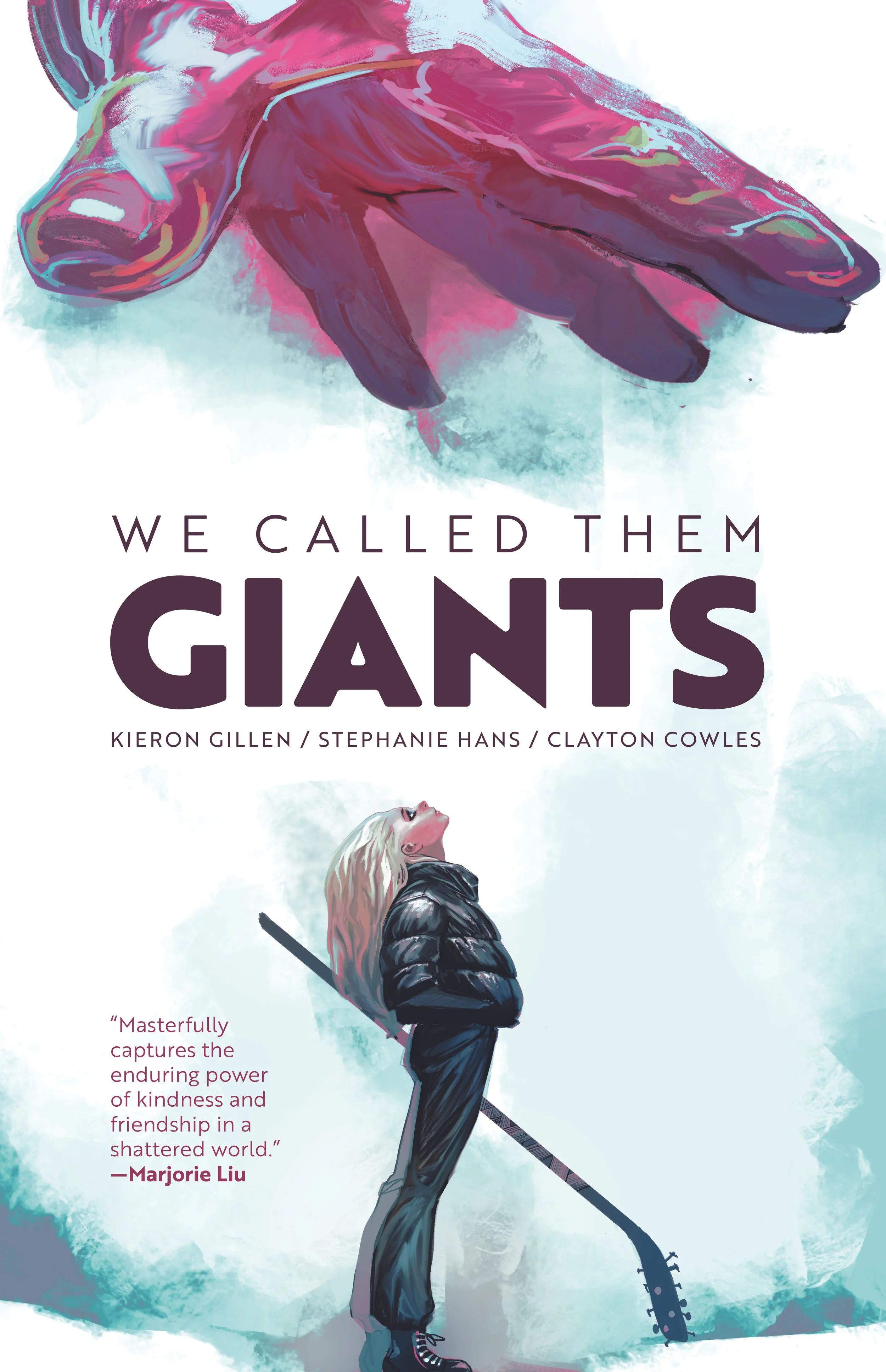 WE CALLED THEM GIANTS written by Kieron Gillen and illustrated by Stephanie Hans. I edited the script and final pages for this project. CLICK IMAGE FOR MORE.