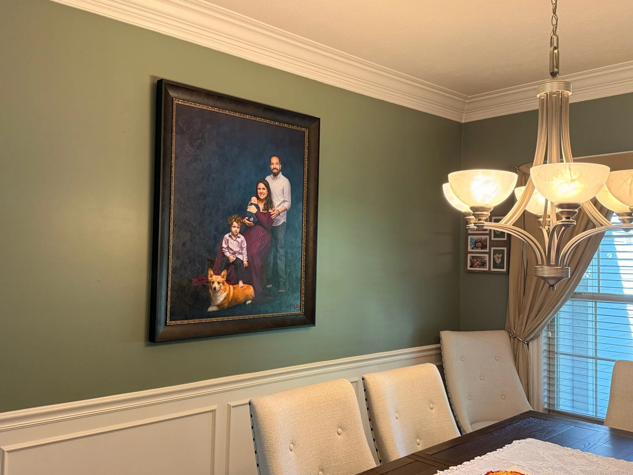 From Blank Wall to Family Artwork