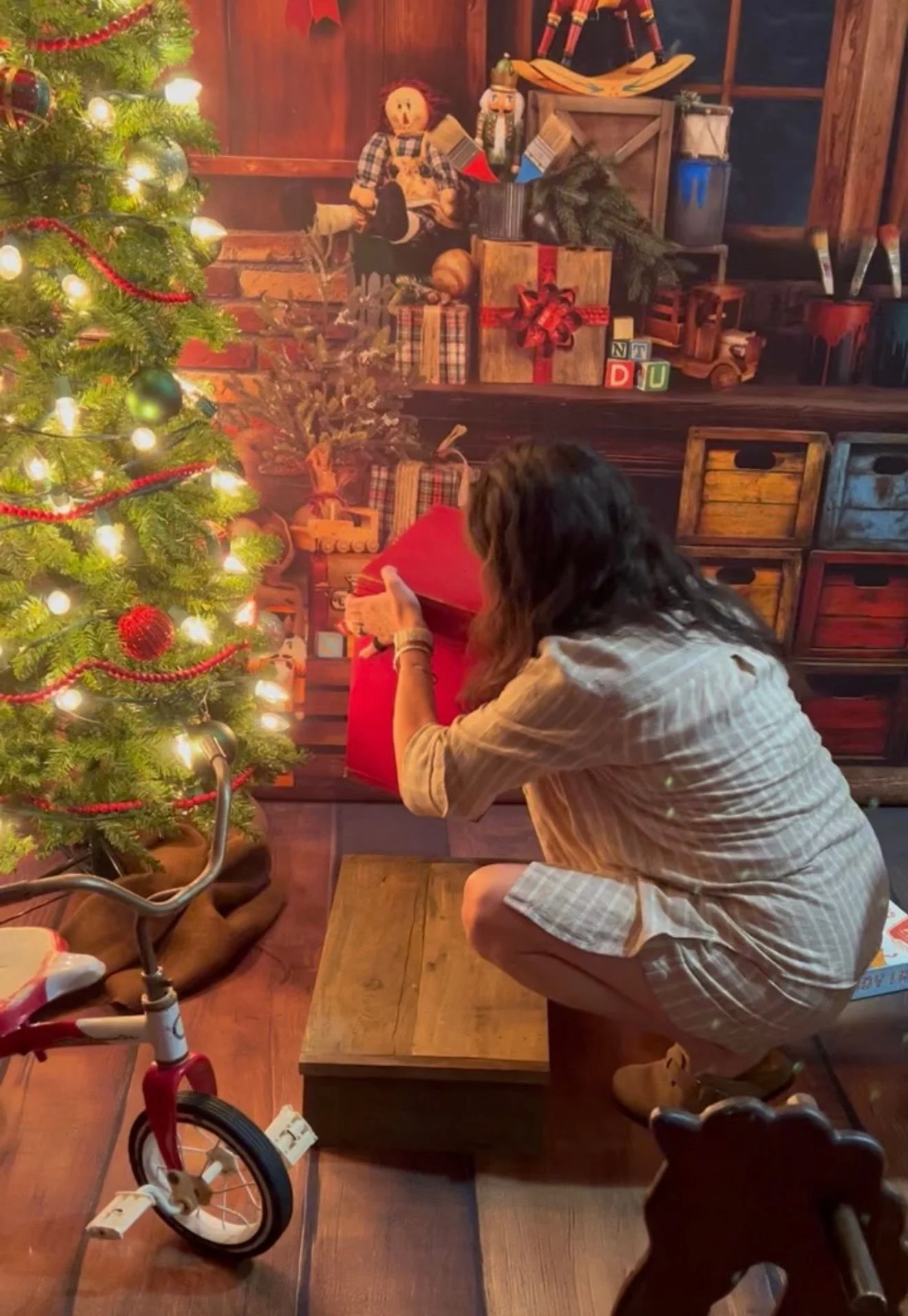Building Two Worlds for Christmas