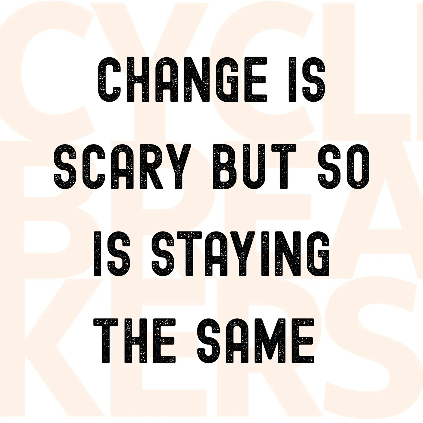 Why is change so hard? ⤵️

Change is scary&hellip; but so is staying stuck in the same patterns that keep draining you.
We love to tell ourselves &ldquo;it&rsquo;s not that bad&rdquo; or &ldquo;I&rsquo;ll deal with it later,&rdquo; but later turns in