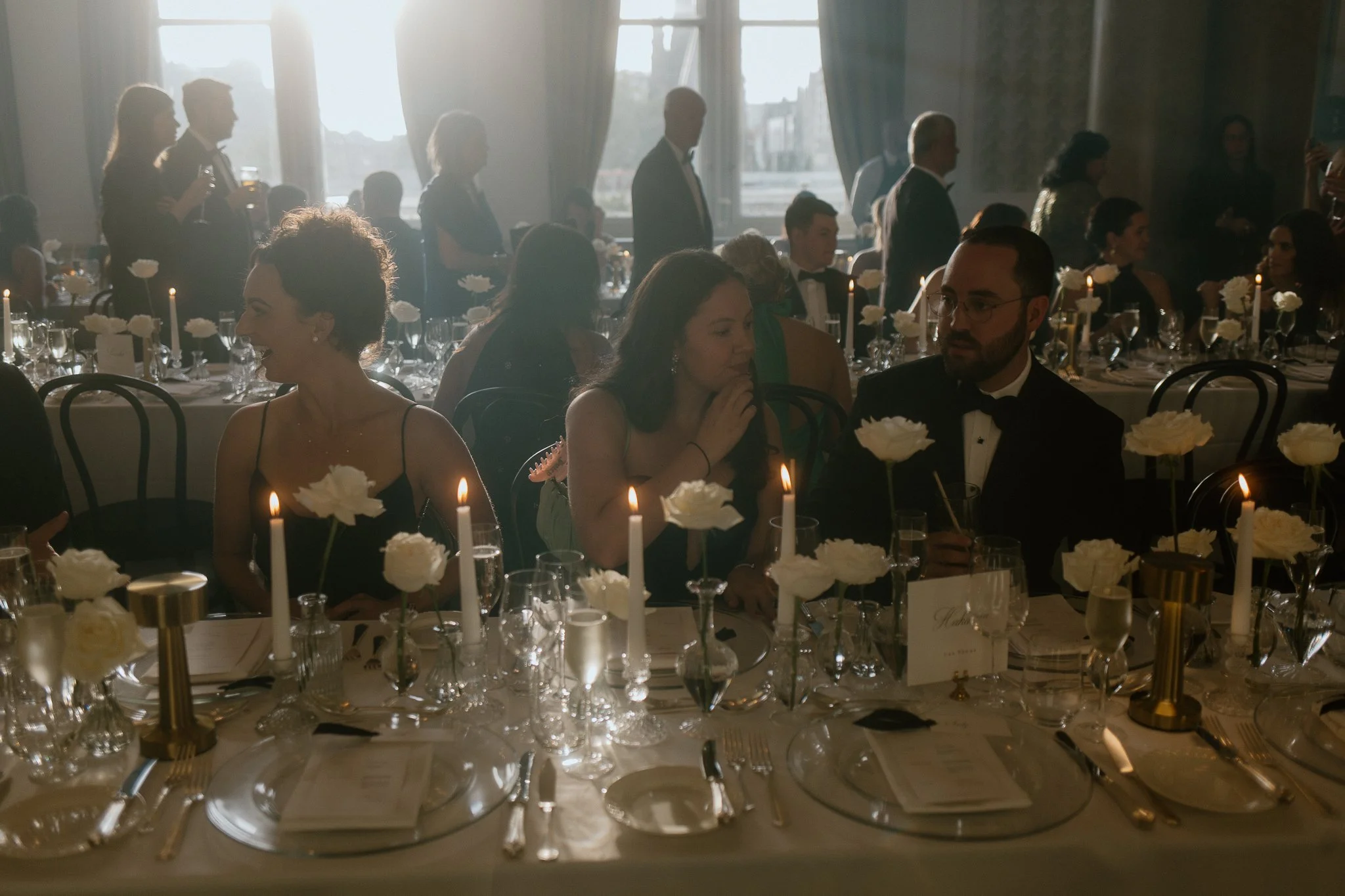 The guests experience in Edinburgh Balmoral wedding