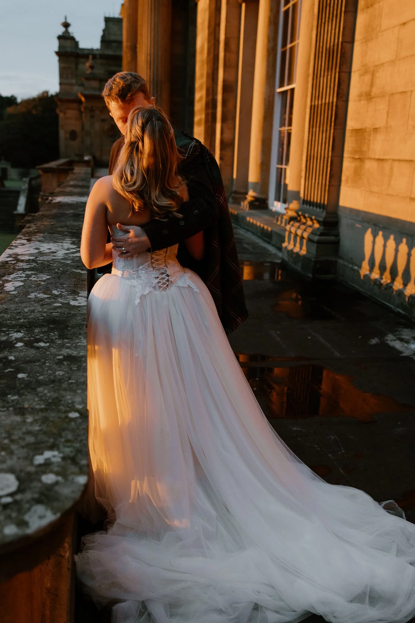 The American couple celebrating their luxury wedding at Goasford House 