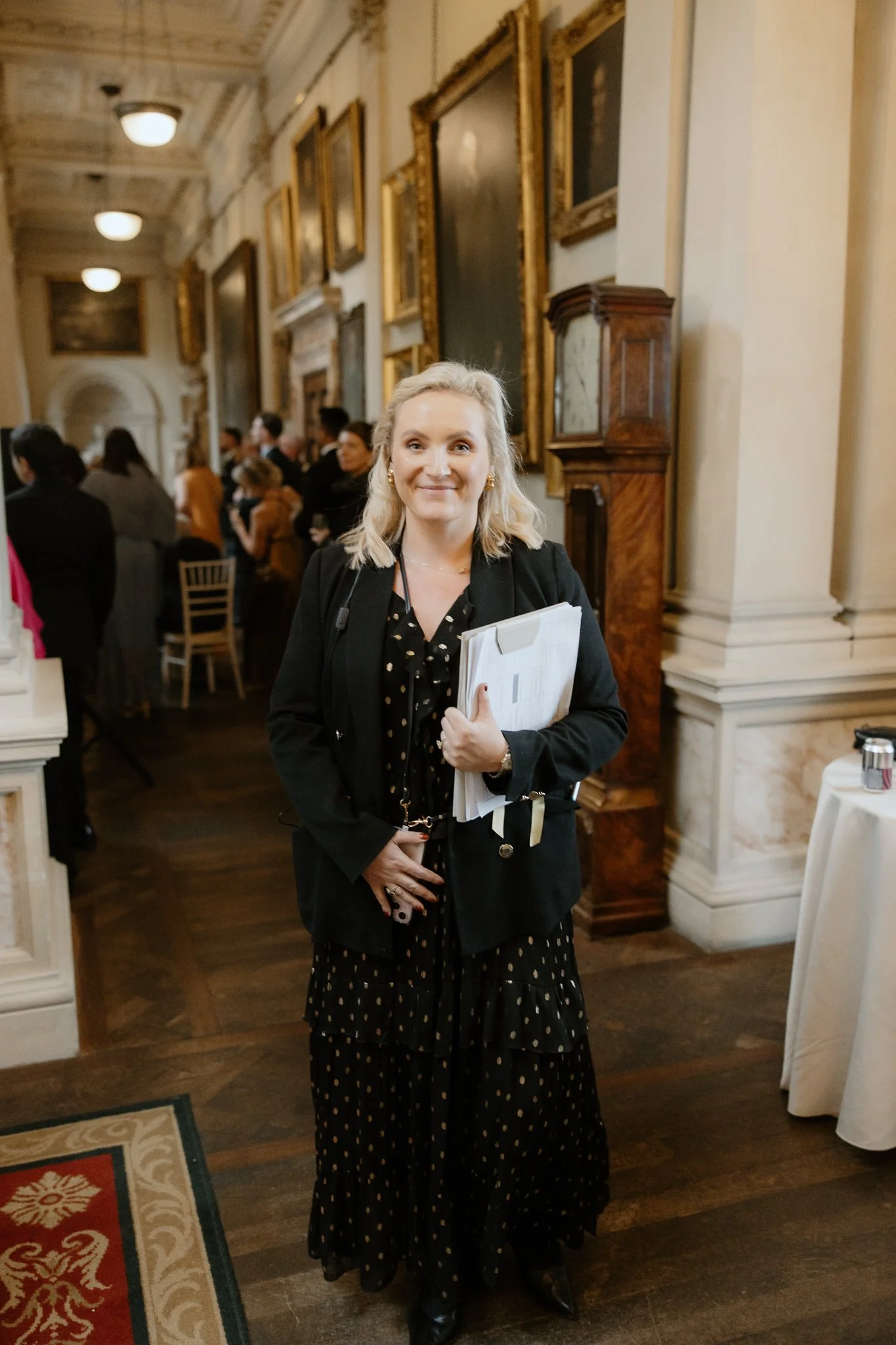 Wedding photographed at Gosford House with Rosie Green Events