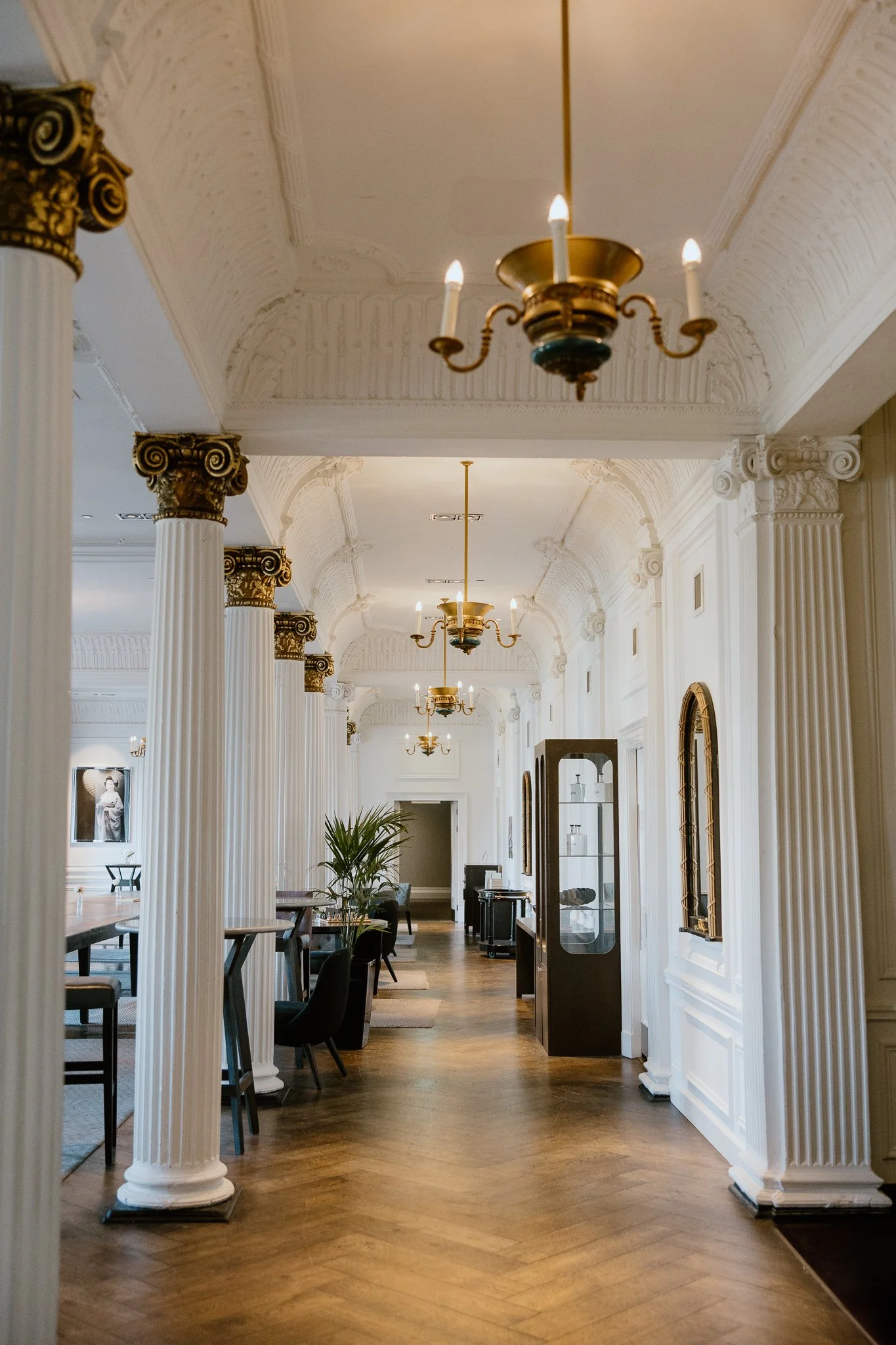 Blythswood hotel interior corridor