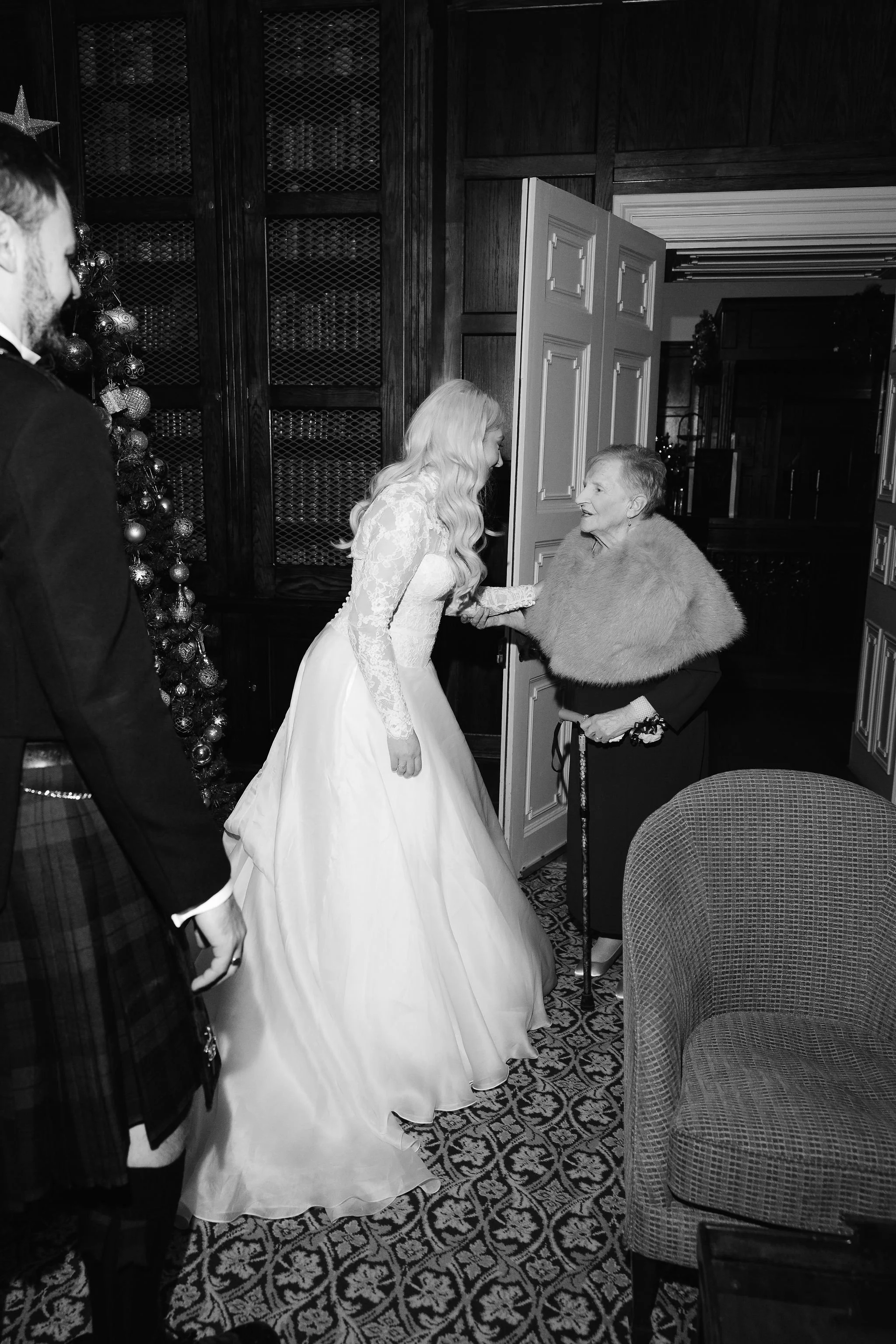 The moment at Crossbasket castle