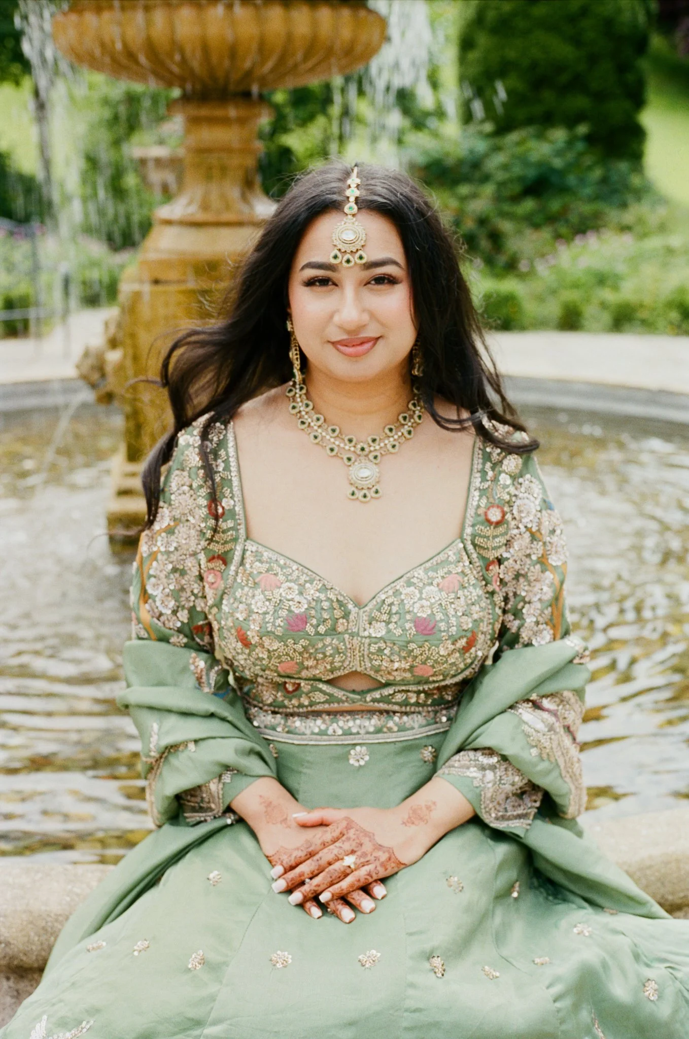 The Indian bride at Crossbasket castle