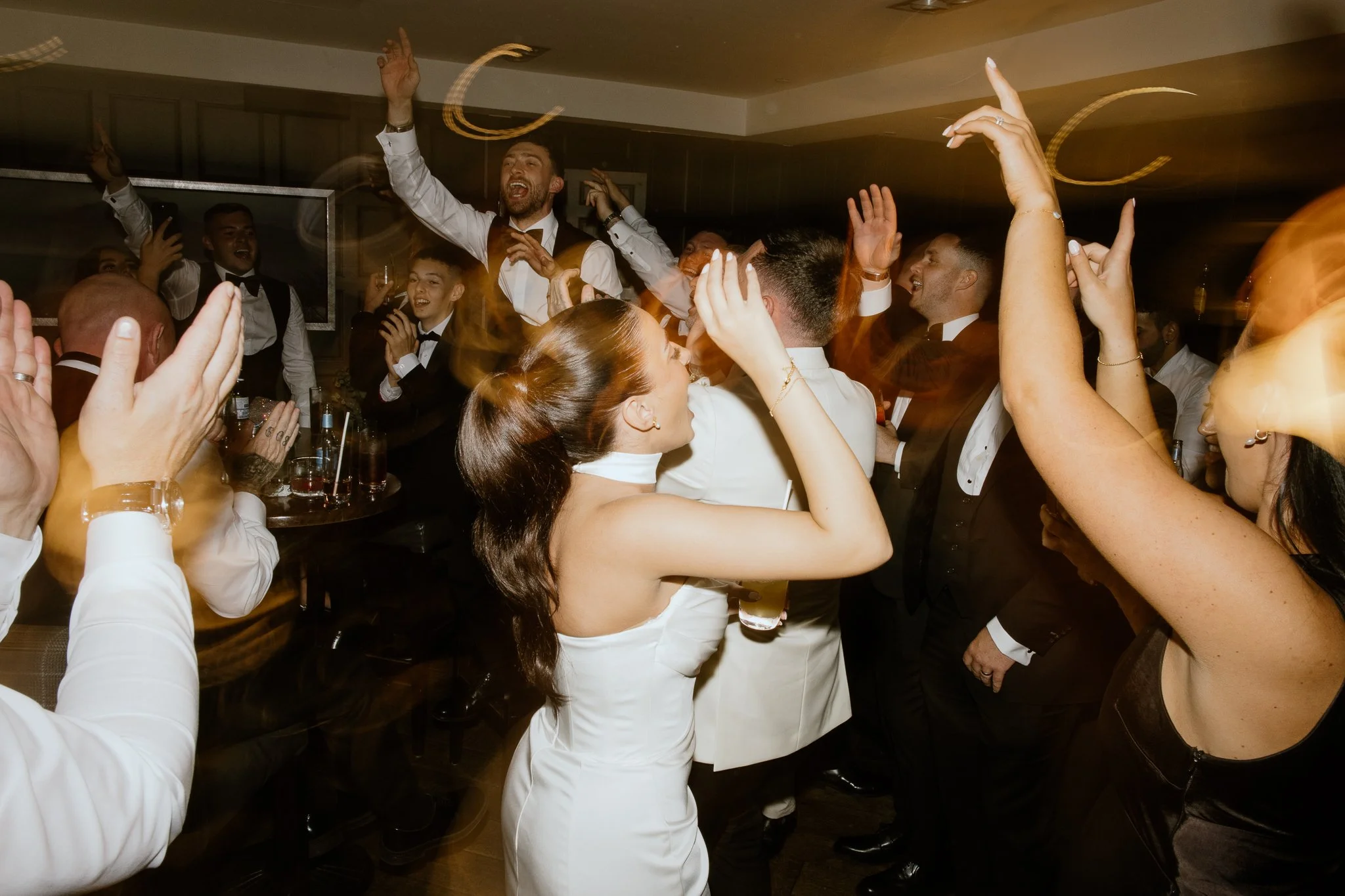 Feral wedding party at Blythswood Square hotel in Glasgow