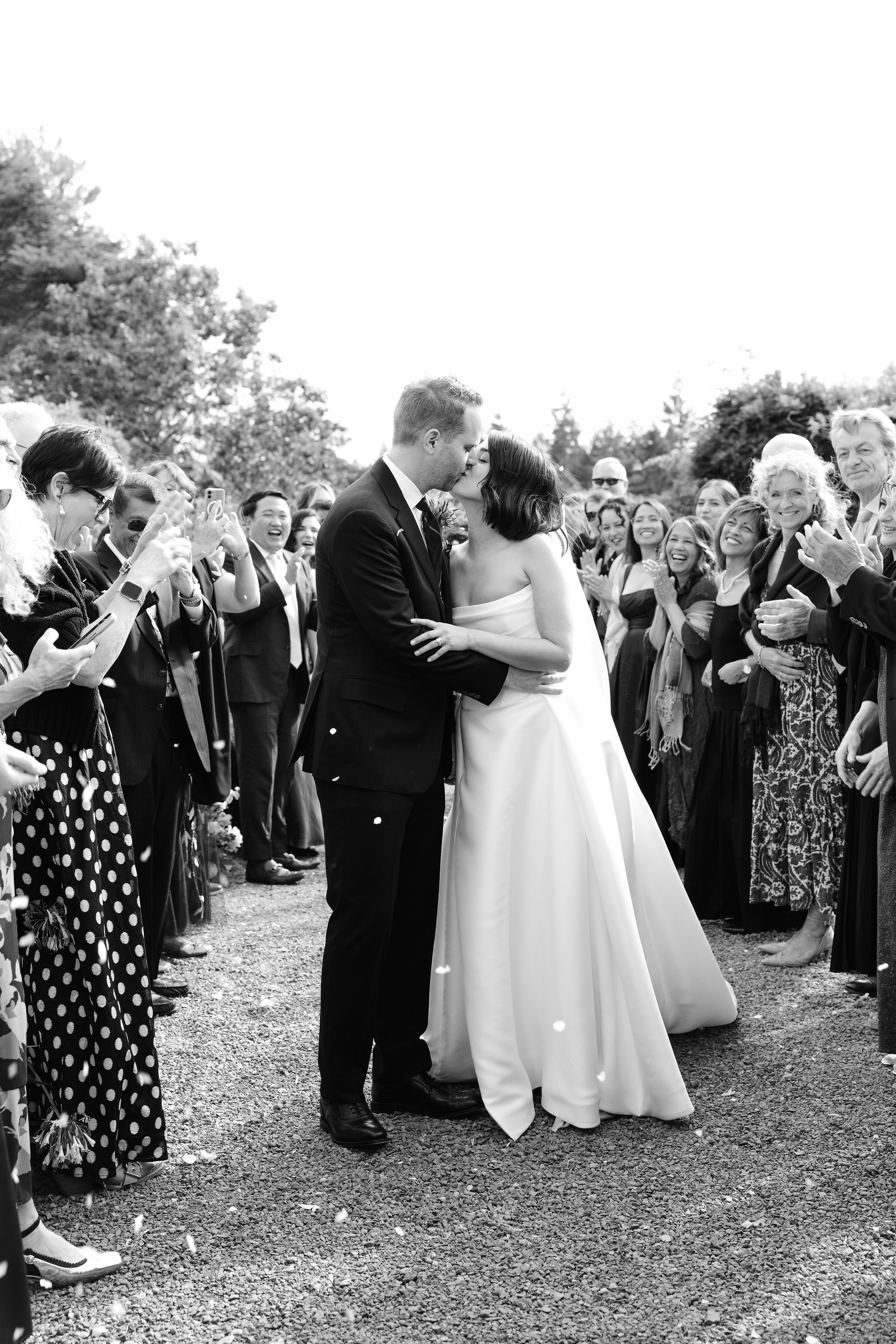 Documentary wedding photographer in Scotland at Winton castle