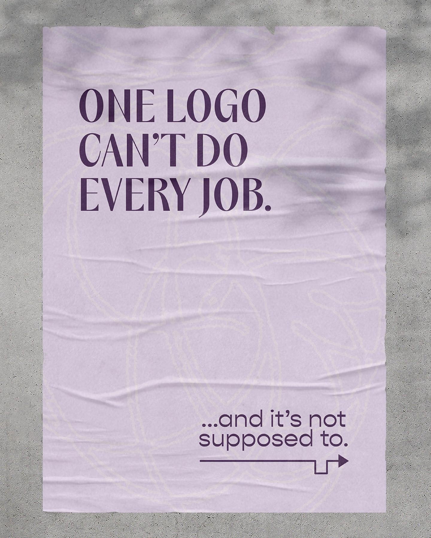 Your logo is not your brand. It&rsquo;s a piece &mdash; an important one &mdash; but it can&rsquo;t do every job.

If you&rsquo;ve ever wrestled with how to show up &mdash; on packaging, social, decks, anywhere &mdash; it&rsquo;s not because you&rsqu