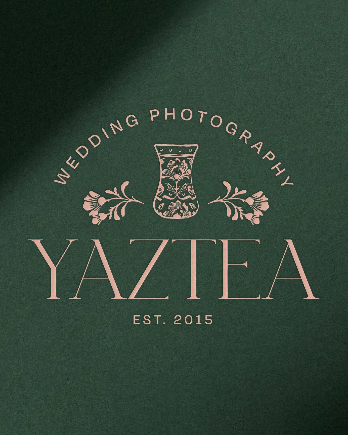 Yaz is such an incredible photographer, and overall lovely person! I was honored when she asked me to design the logo for her wedding photography business @yazteaweddings 

Yaz wanted to draw inspiration from her Turkish roots, by representing an ill