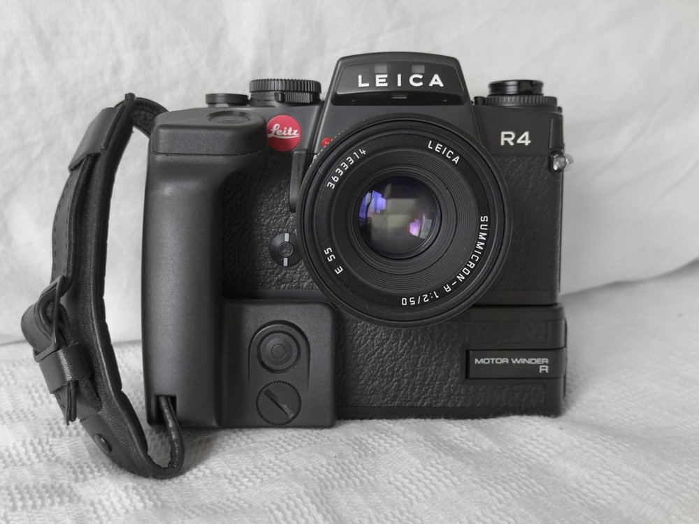 Leica R4 mit Summicron 2.0 50mm