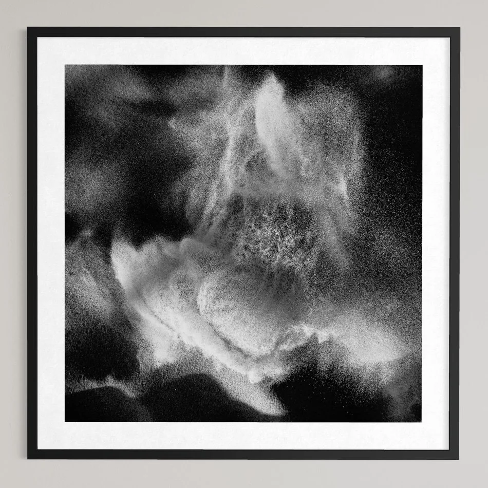 Master Piece  No.1 Flying Sand Atlantic Coast iPhone Art Klaus Hoffmann Swiss Photographer