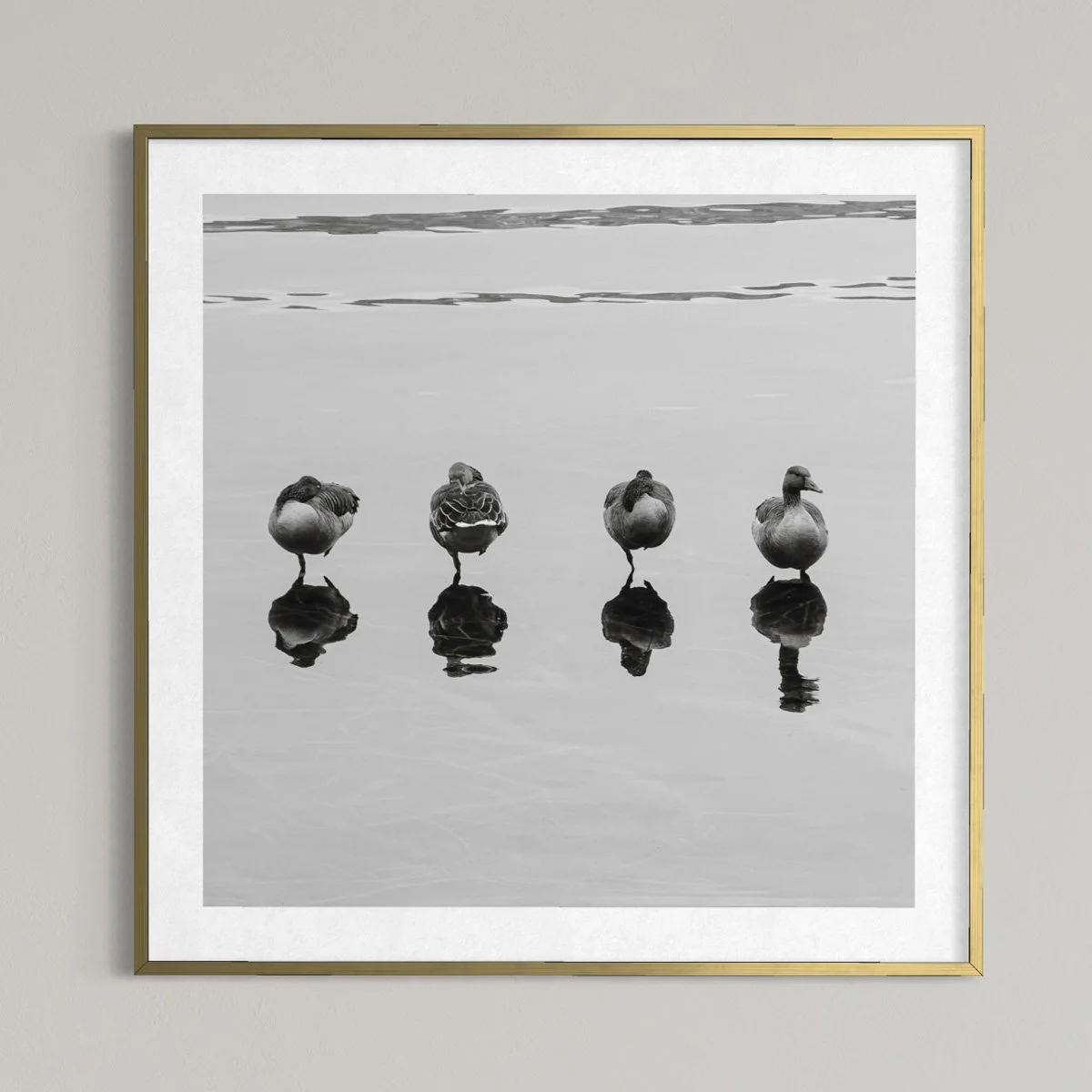 photo26 Edition: Schwarzweiss im Quadrat - Auf Stelzen, Bootshäuser am Hallwilersee