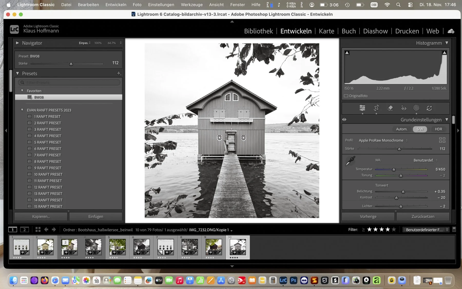 Adobe Lightroom Fotokurs Wetzikon