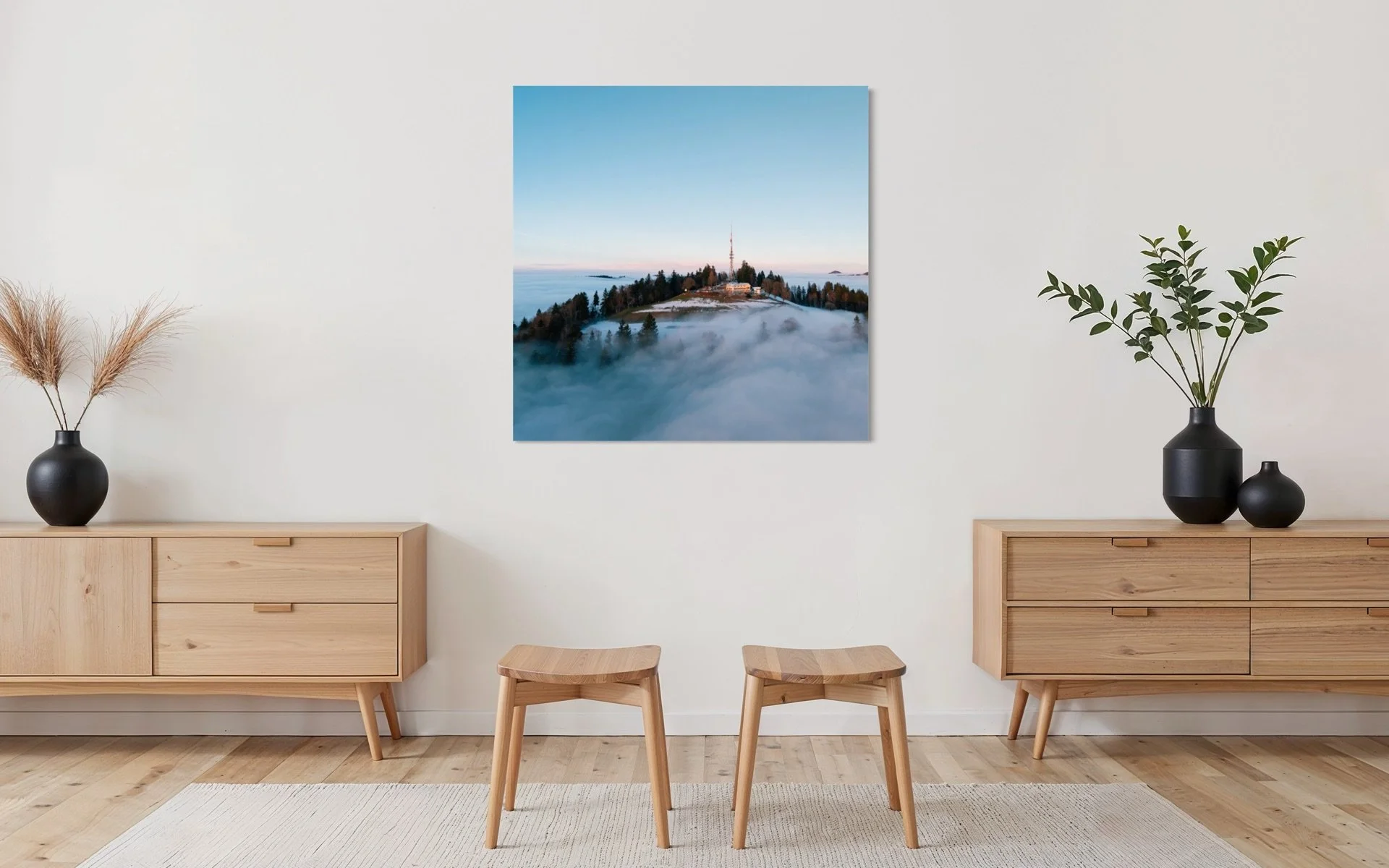 Drohnenbild Bachtel Kulm Zürcher Oberland Klaus Hoffmann Fotograf