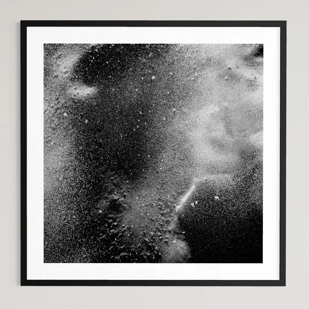 Master Piece  No.4 Flying Sand Atlantic Coast iPhone Art Klaus Hoffmann Swiss Photographer