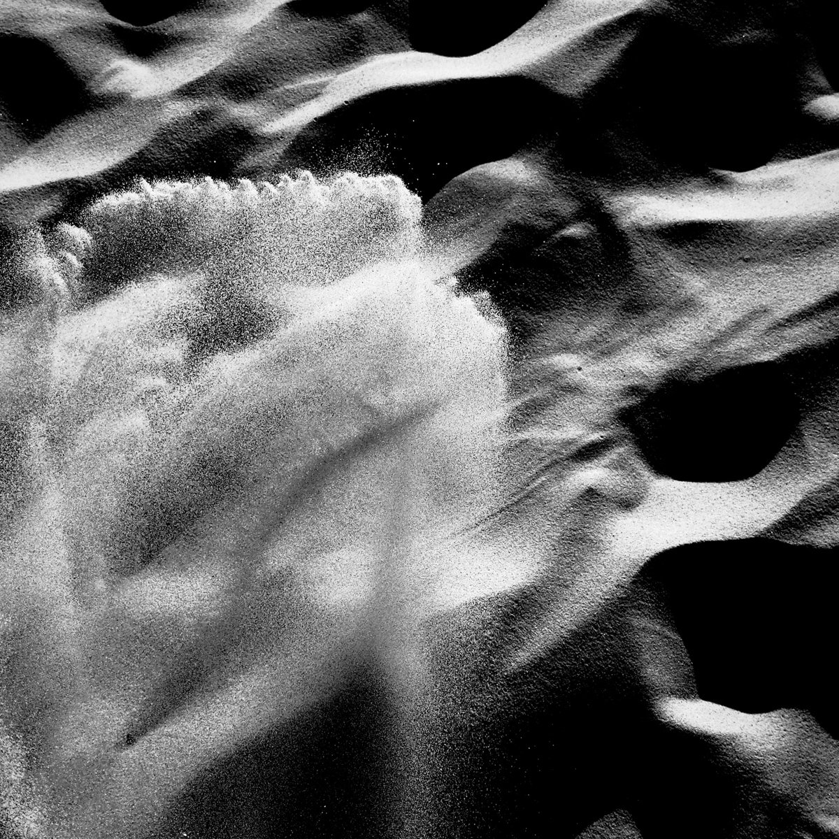 flying sand 2 - Atlantic Coast Hoffmannsbilder