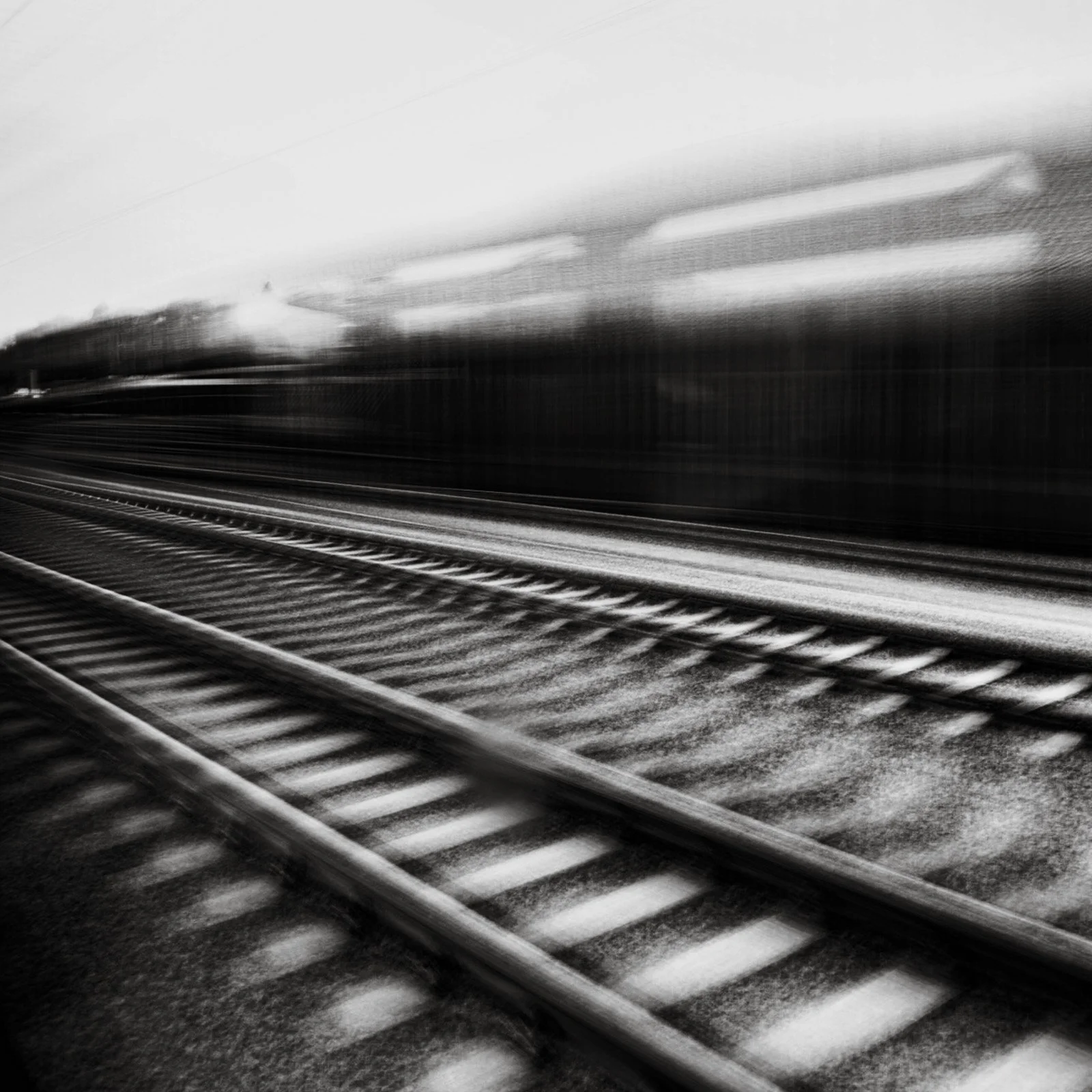 Out of the train - Rapperswil - iPhone Art long exposure
