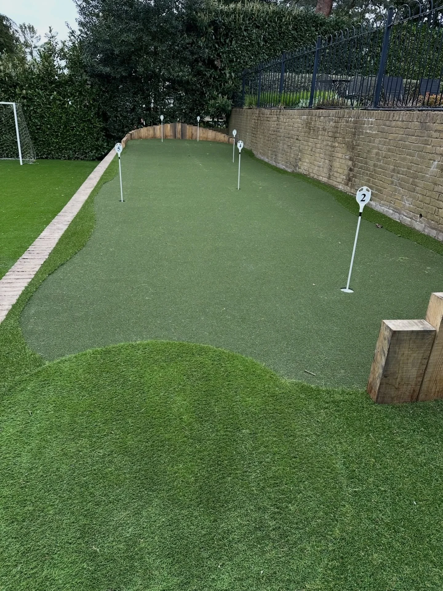 Not every garden needs to be quiet.

This one&rsquo;s built for movement &mdash; cricket in the nets, hockey on the pitch, and a putting green ready for a quick few holes whenever there&rsquo;s a spare moment.

A space the whole family can grow into,