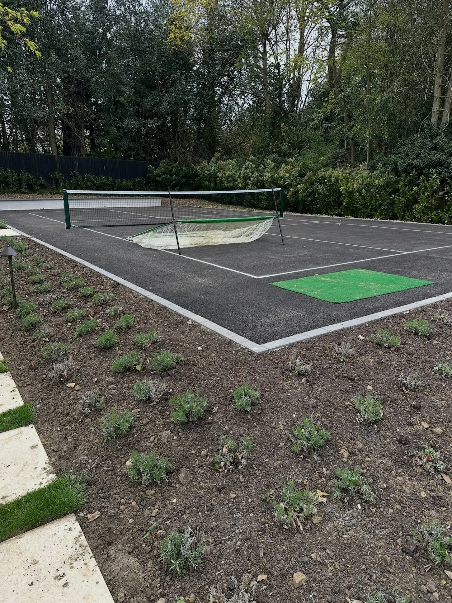 Still sticking with the sporty theme 🏓

This almost completed pickleball court is coming together nicely for one of our long standing repeat clients. From full garden transformations to bespoke sports spaces, it&rsquo;s always great being trusted to