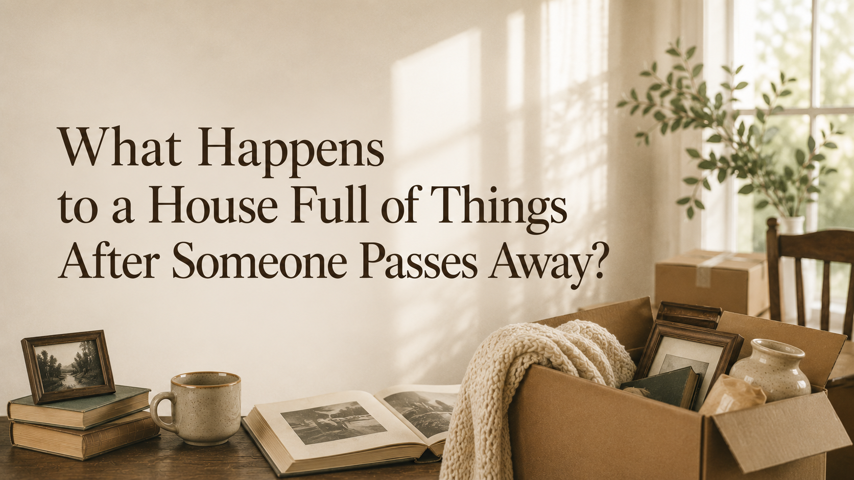 What Happens to a House Full of Things After Someone Passes Away?
