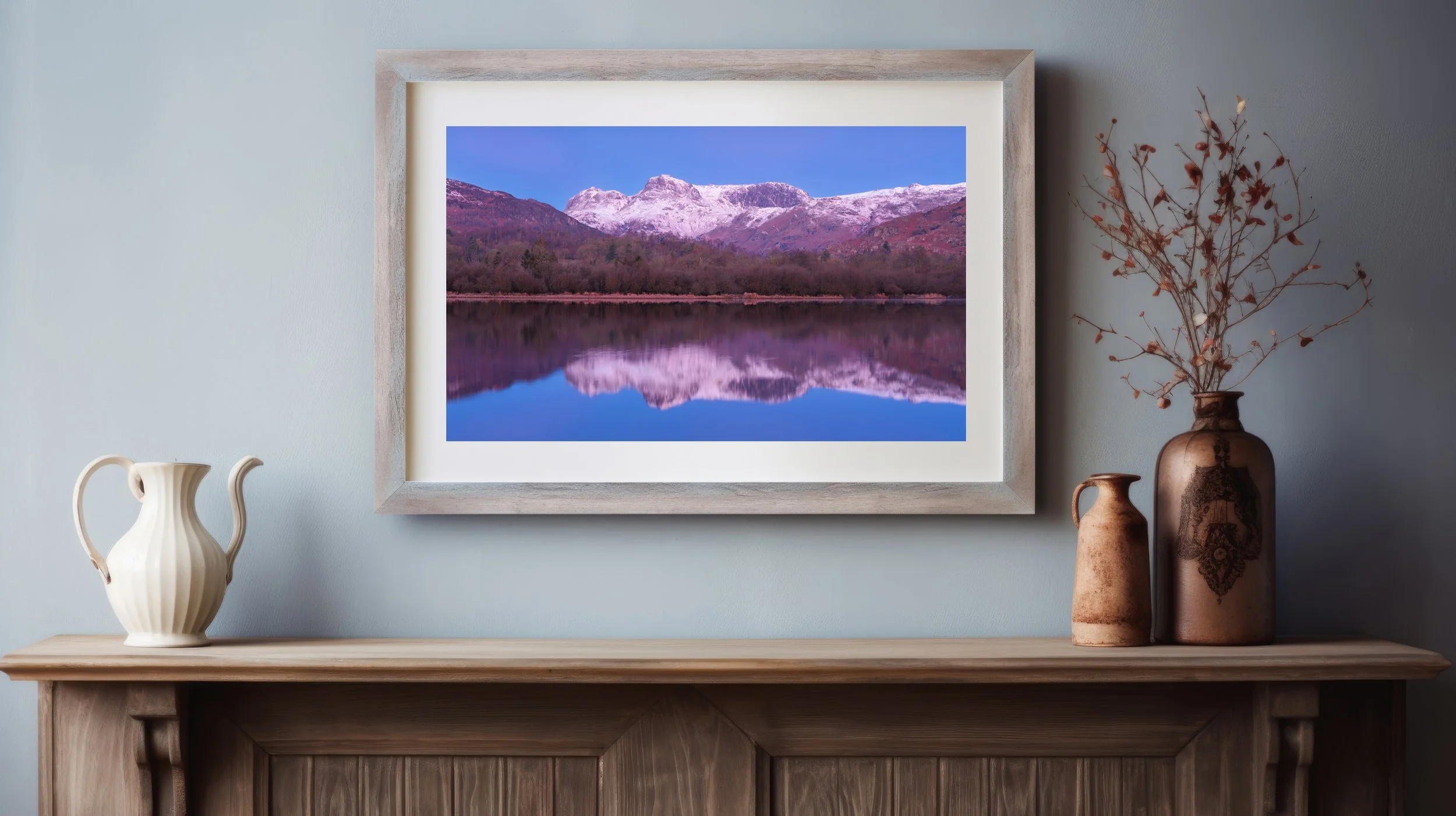 Landscape frame mockup template .jpg