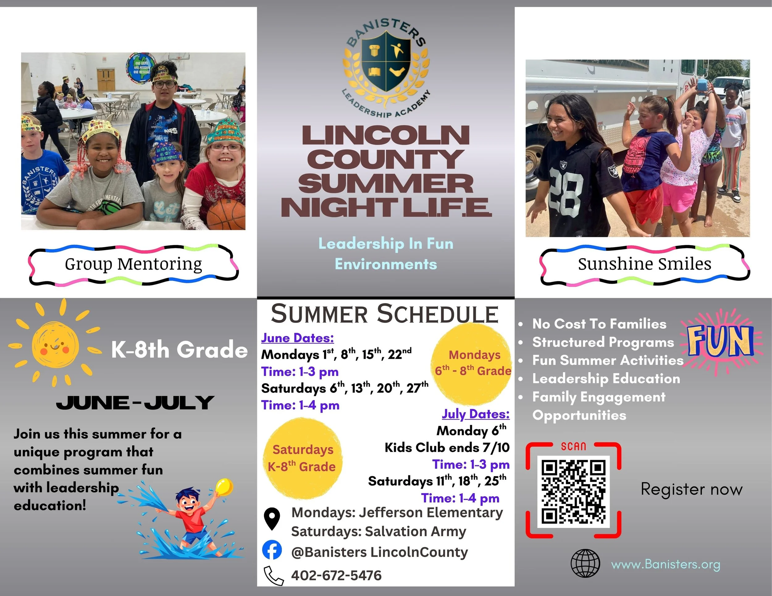 Summer NIGHT L.I.F.E. Lincoln Co. (June-July 2026)