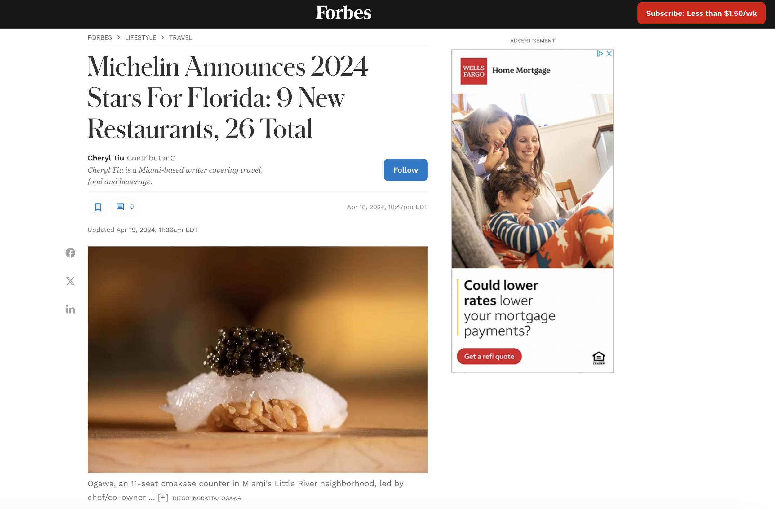 Rocca in Forbes