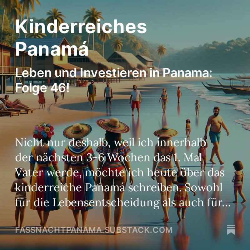Kinderreiches Panamá