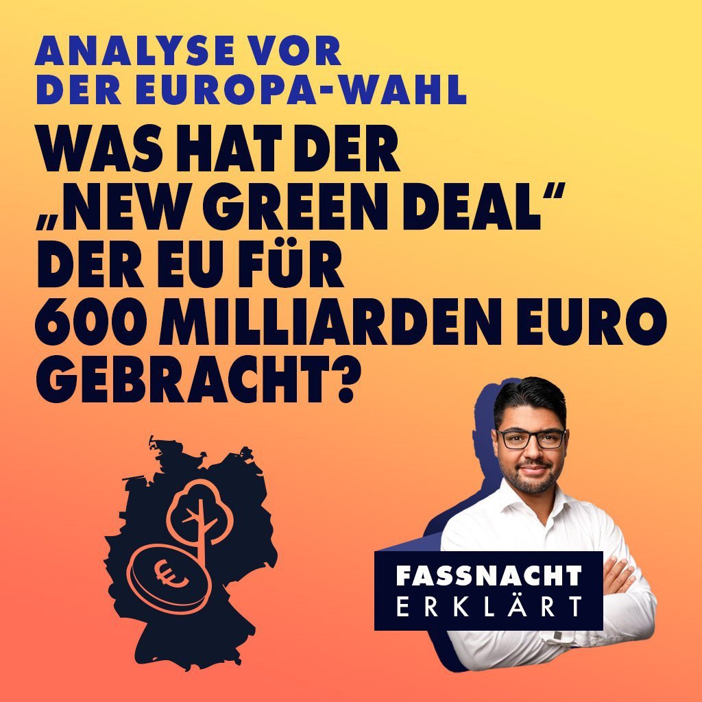 Was hat der „New Green Deal“ der EU für 600 Milliarden Euro gebracht?