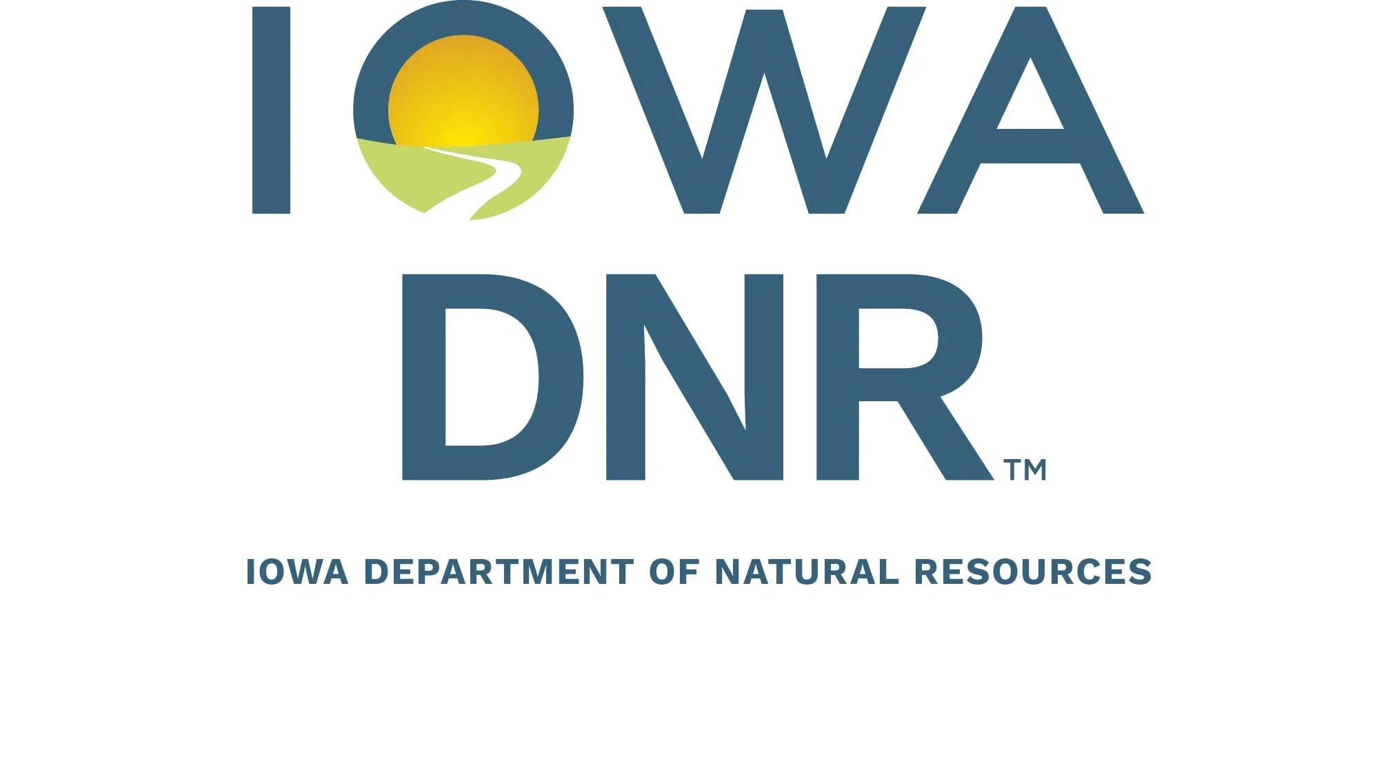 Iowa Department of Natural Resources logo with text