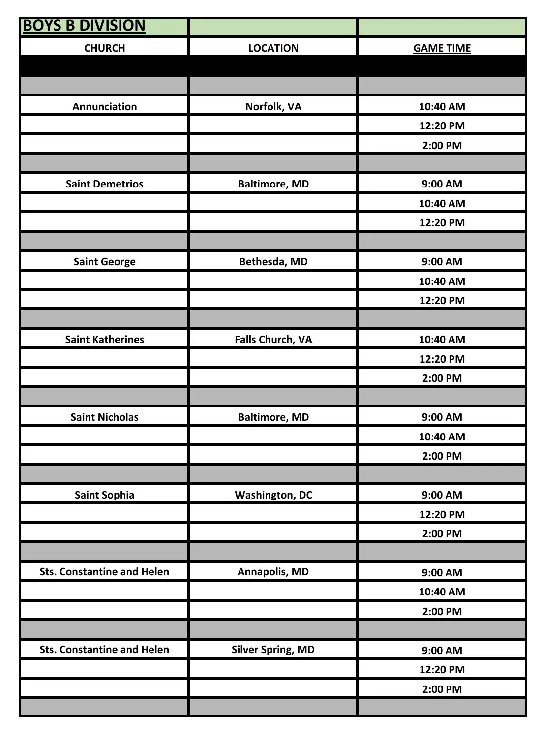 Click to download the Boys B schedule as a PDF document.