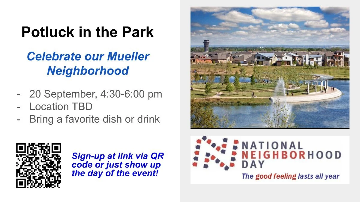 Potluck in the Park