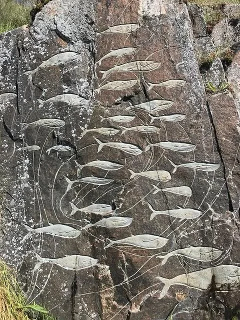 Greenland. The petroglyphs found in Qaqortoq, Greenland, are among the most intriguing examples of ancient Inuit rock art.