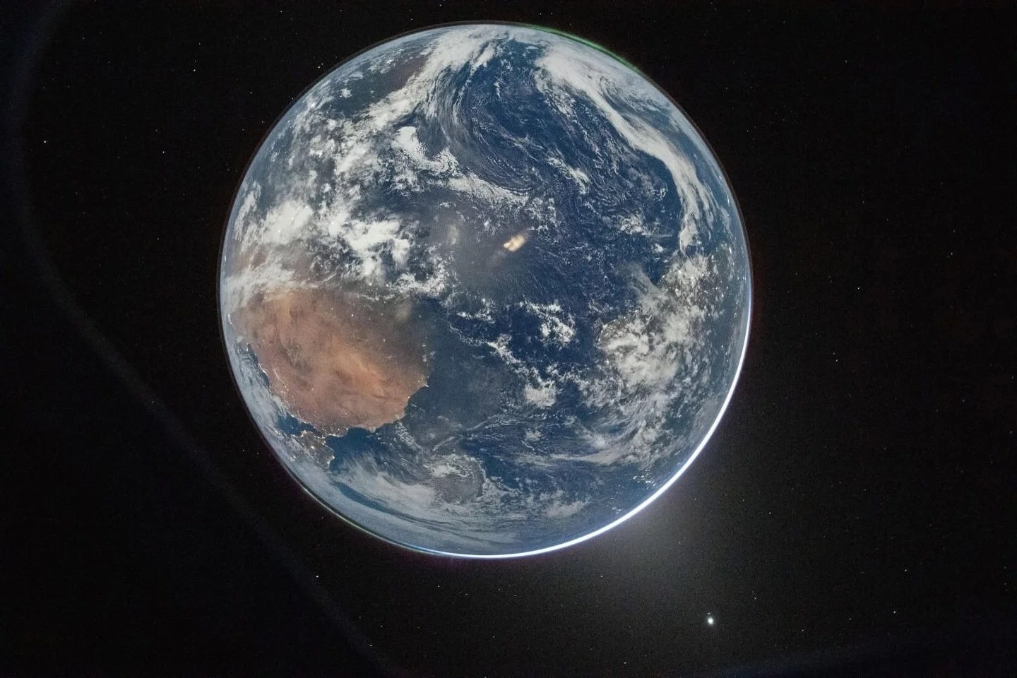 Pale Blue dot. Pic from @nasa 
&ldquo;Look again at that dot. That&rsquo;s here. That&rsquo;s home. That&rsquo;s us. On it everyone you love, everyone you know, everyone you ever heard of, every human being who ever was, lived out their lives. The ag