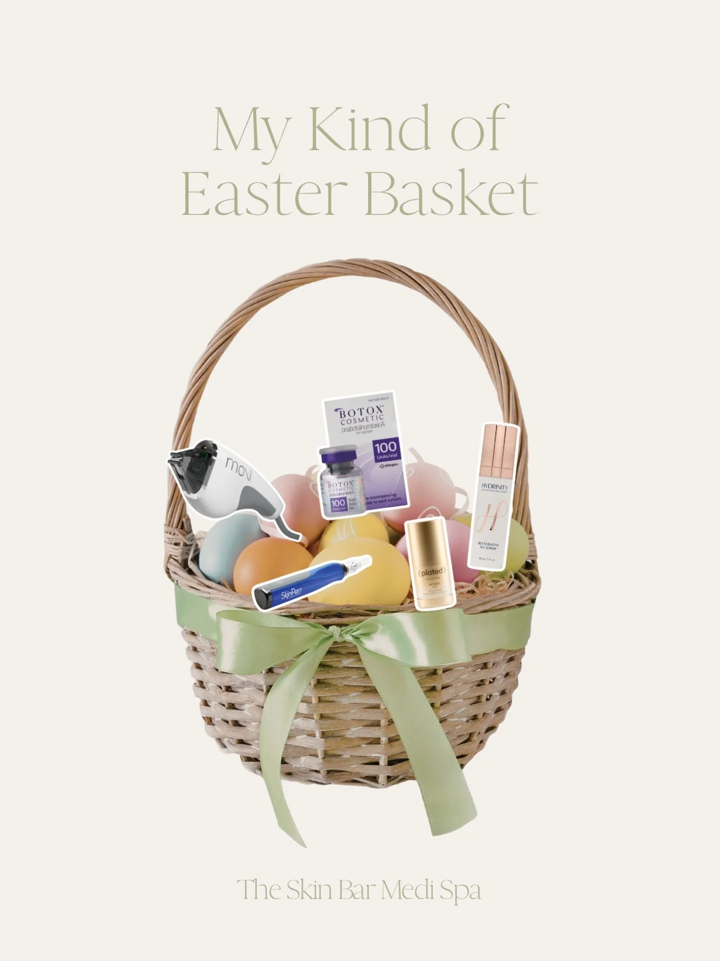 The Easter Bunny heard you like Botox, MOXI, and good skin&hellip; so he upgraded your basket. 🐰✨