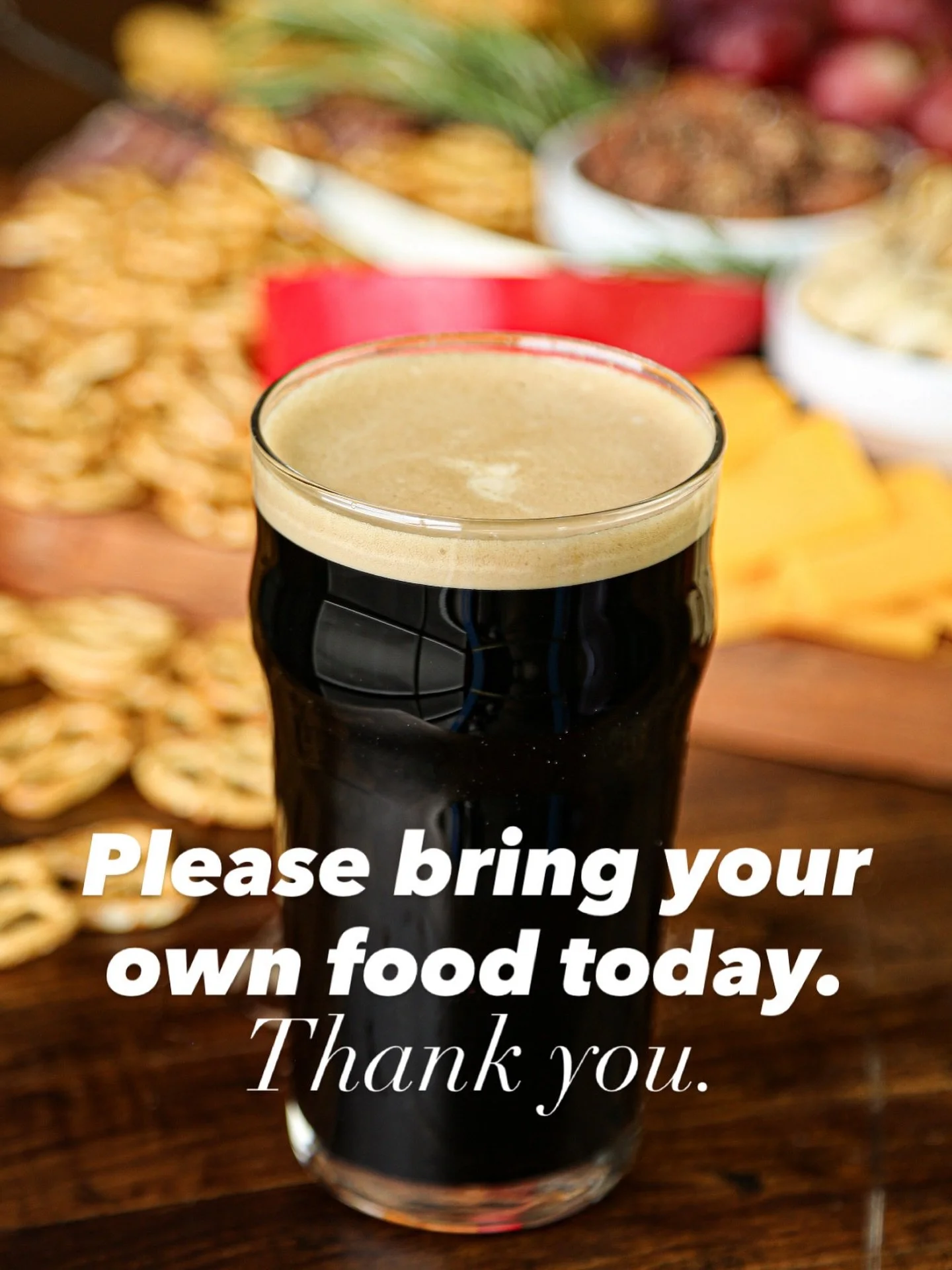 We apologize for the inconvenience. Please remember that we have some really great local take-out options&hellip;
@giosbrick 
@dominos 
@bradleybestpizza 
@lafigatagranby 
@atthebarngranby 
J&amp;G&rsquo;s Restaurant 

#byof #almostfamousbrewing #eas