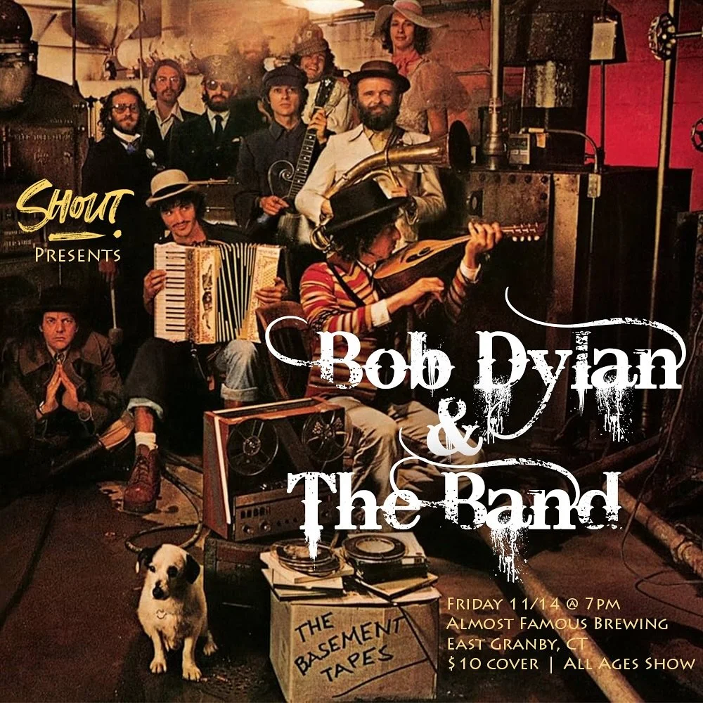 ‼️𝙏𝙊𝙈𝙊𝙍𝙍𝙊𝙒 𝙉𝙄𝙂𝙃𝙏 ‼️
Connnecticut based tribute band @shout.the.band presents a tribute to Bob Dylan and The Band in our taproom Friday, 11/14 7-10PM. $10 Cover (cash or credit) 𝐃𝐨𝐧&rsquo;𝐭 𝐦𝐢𝐬𝐬 𝐭𝐡𝐢𝐬 𝐬𝐡𝐨𝐰!!!

@fatcitykidfo