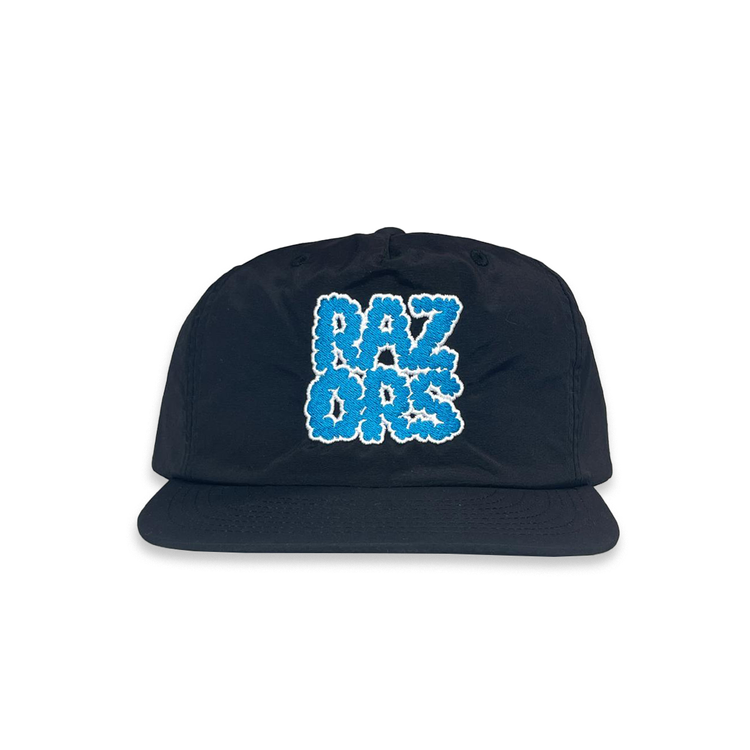 Cloud Snapback Hat Black